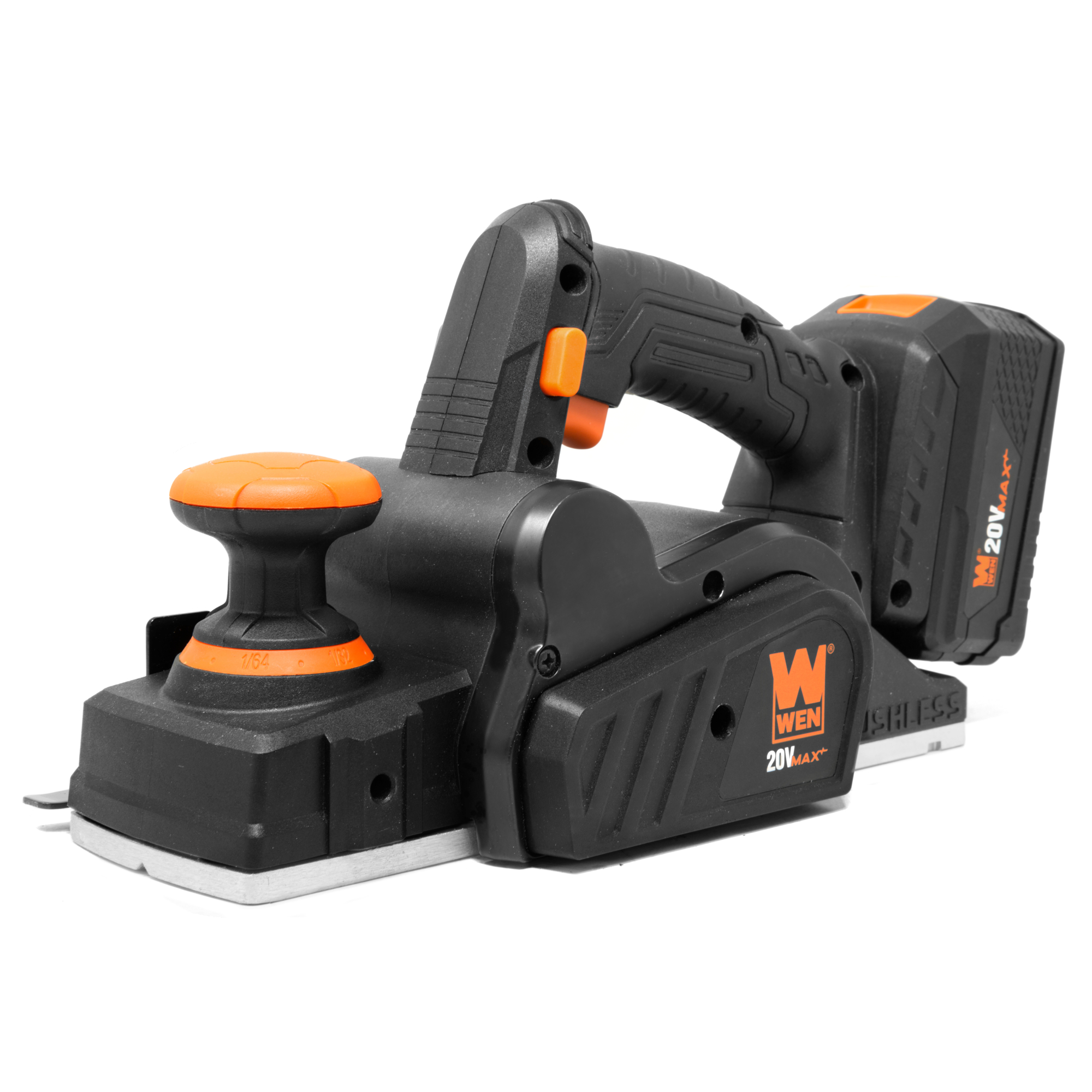 WEN, 20V Max Brushless Cordless 3-1/4in. Hand Planer, Model# 20653