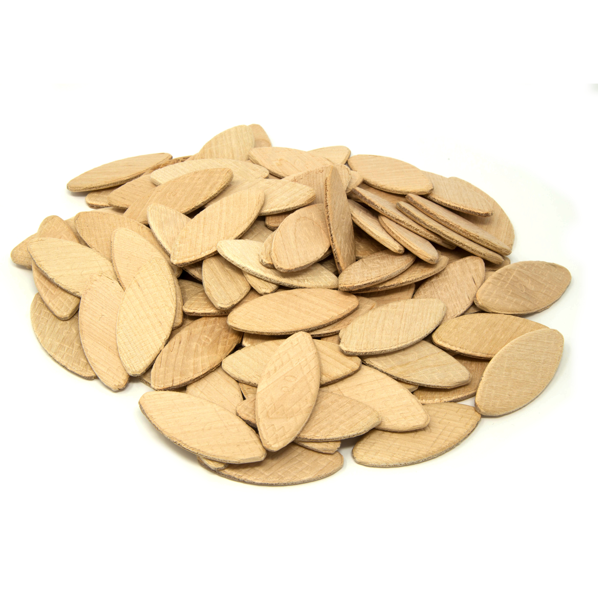 WEN Birch Wood Biscuits for Woodworking - #20, 56mm x 23mm x 4mm, 100 Pack, Model# JN122B