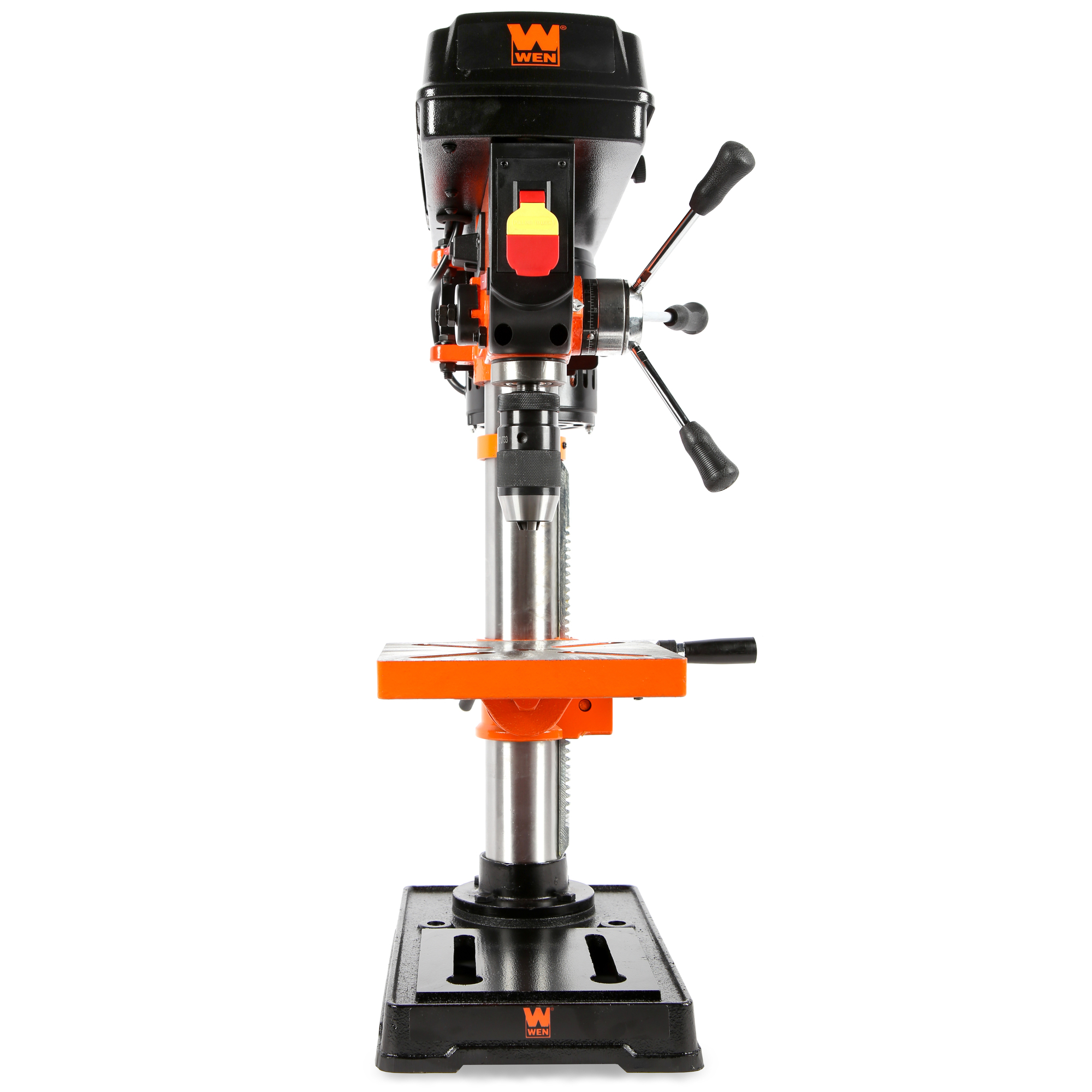 WEN, 10in. 5-Speed Cast Iron Benchtop Drill Press, Chuck Size 0.5 in ...