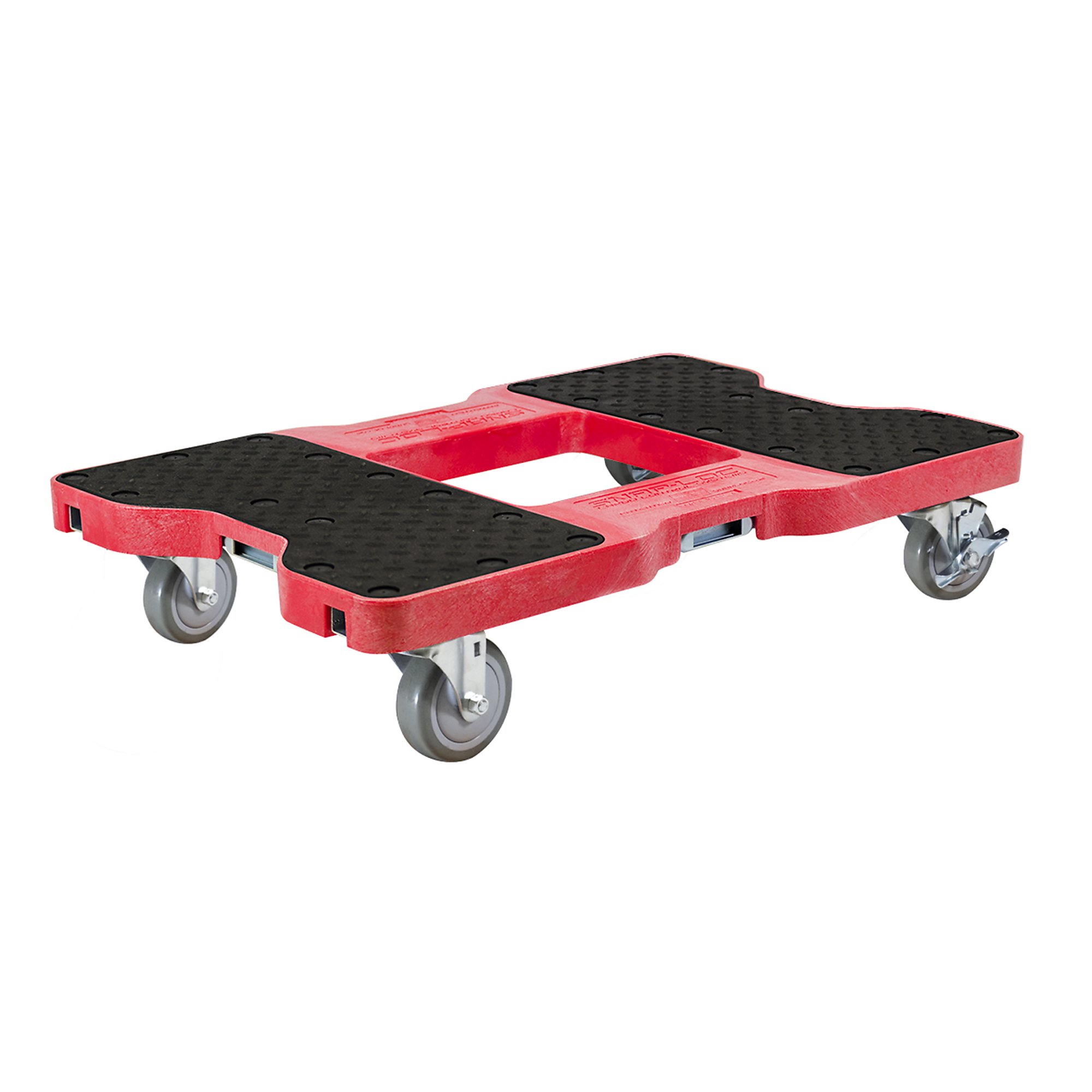 Snap-Loc Industrial Strength E-Track Dolly - 1500-Lb. Capacity, Polyurethane Casters, Red, Model# SL1500D4R