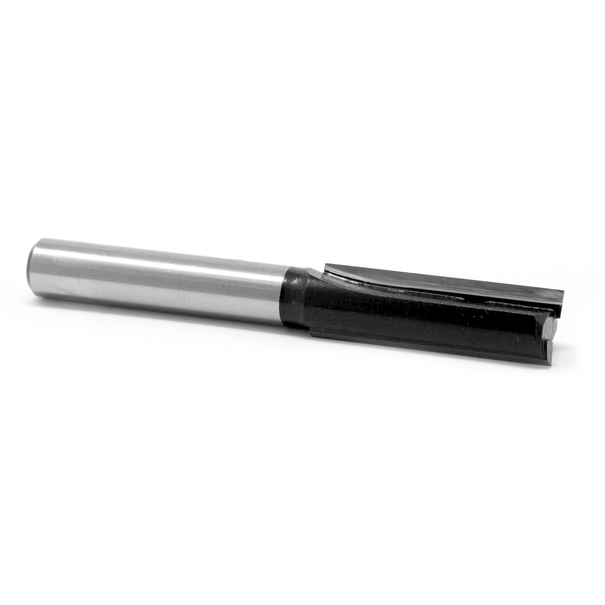 WEN Straight 2-Flute Carbide-Tipped Router Bit - 5/16in. Diameter, 1in. Cutting Length, 1/4in. Shank, Model# RB104FF