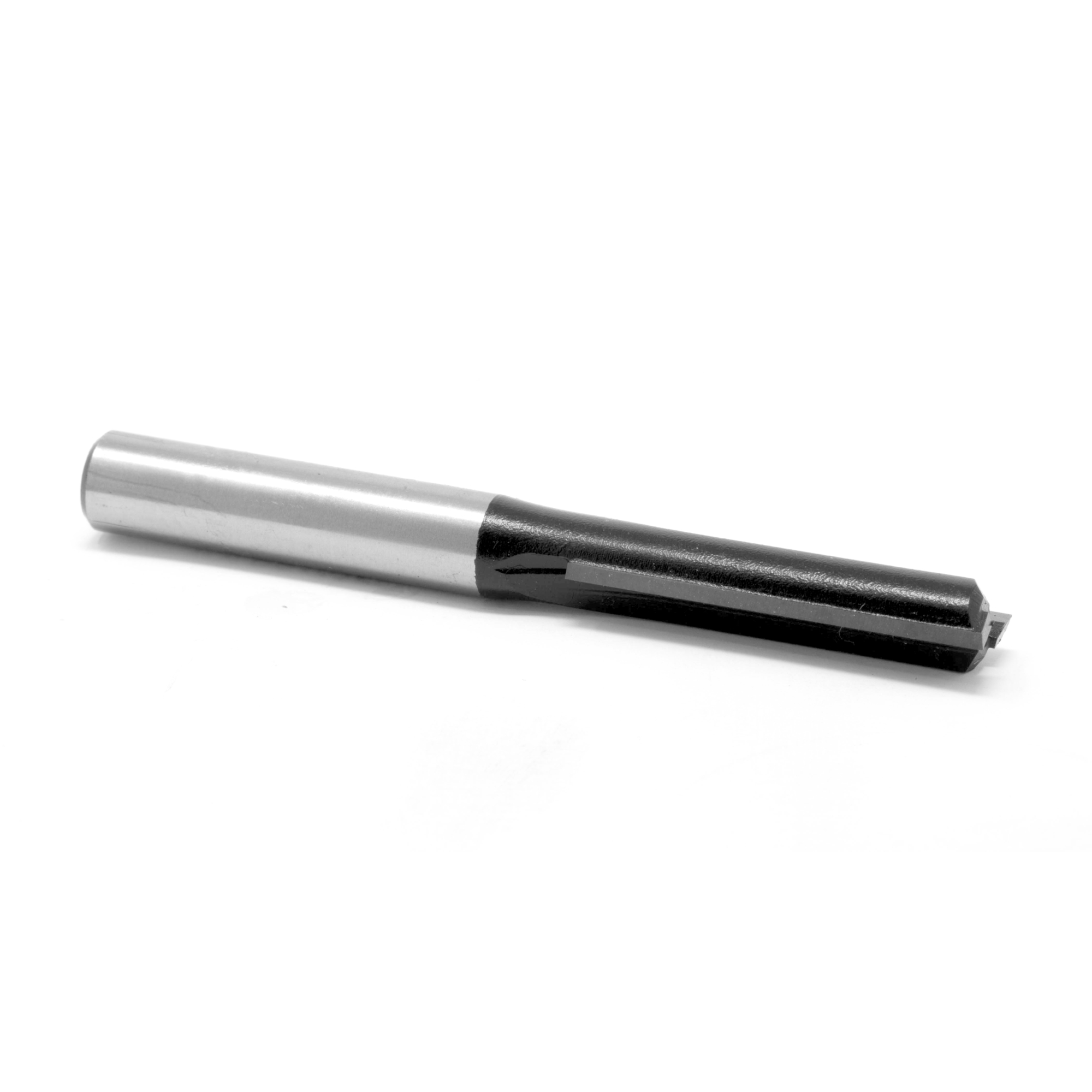 WEN Carbide-Tipped Router Bit - 1/4in. Dia., 1in. Cutting Length, 2-Flute, 1/4in. Shank, Model# RB102FF