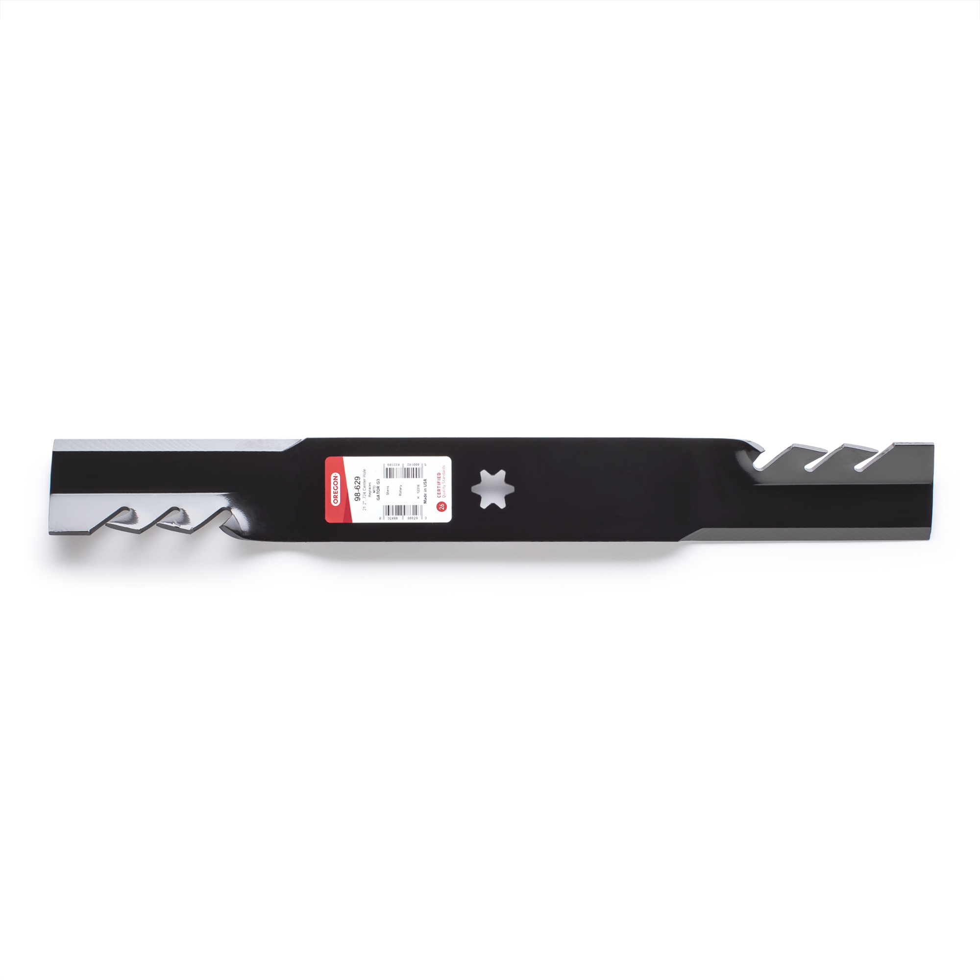 Oregon, Gator G3 Lawn Mower Blade, Length 21.1875 in, Model# 98-629