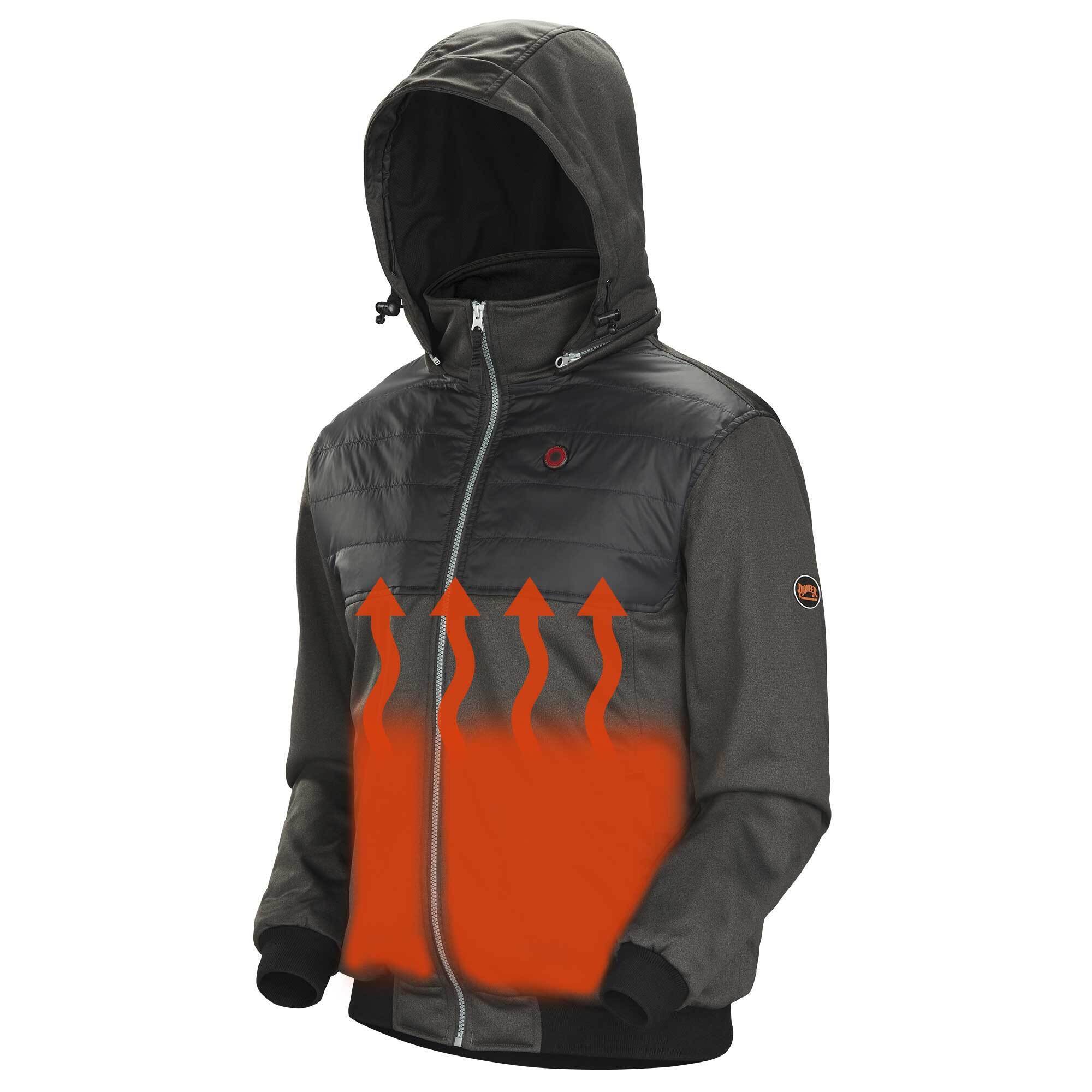 Pioneer 5448U Heated Fleece Hoodie Jacket w/o Battery