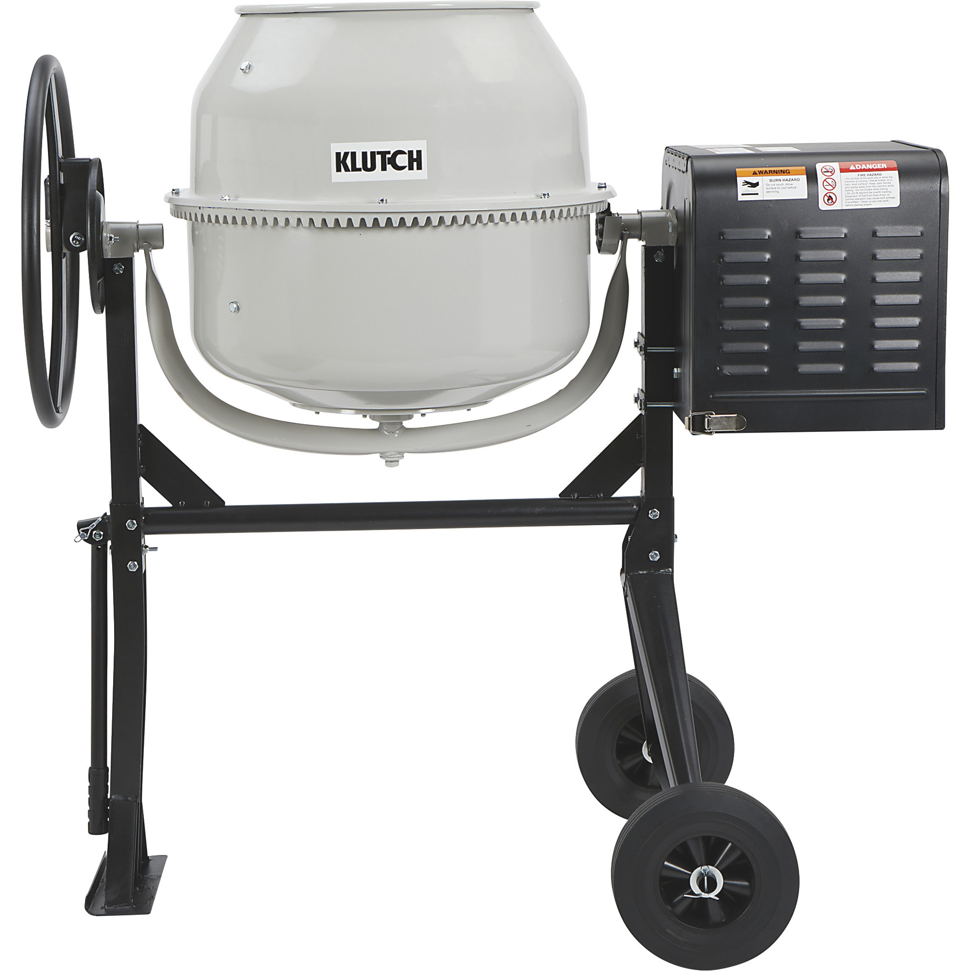 Klutch Portable Gas Cement Mixer — 4.25 Cu. Ft. Drum Northern Tool