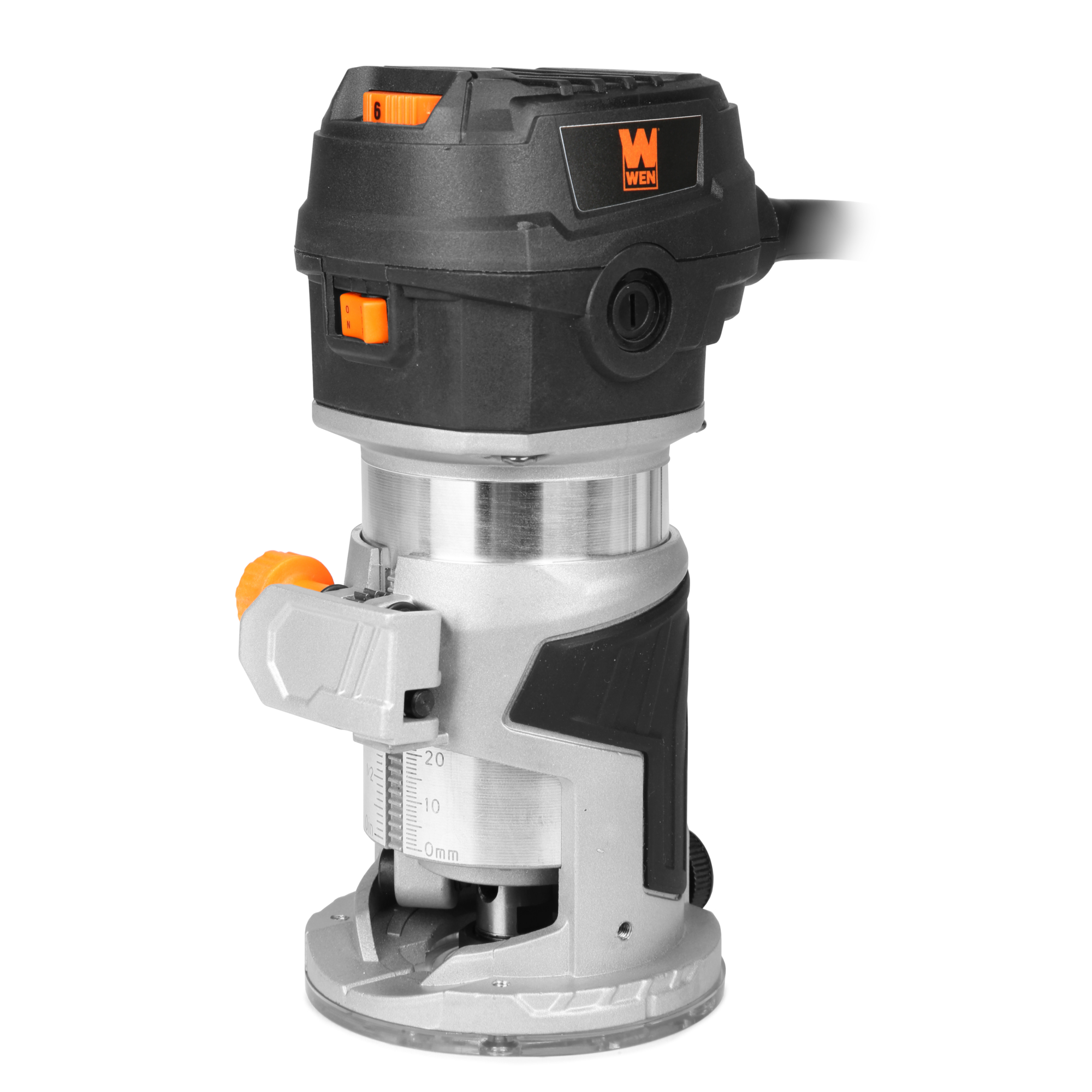 WEN Variable Speed Laminate Trim Router - 6 Amps, 1/4in. Collet, 12,000-30,000 RPM, Model# RT1460