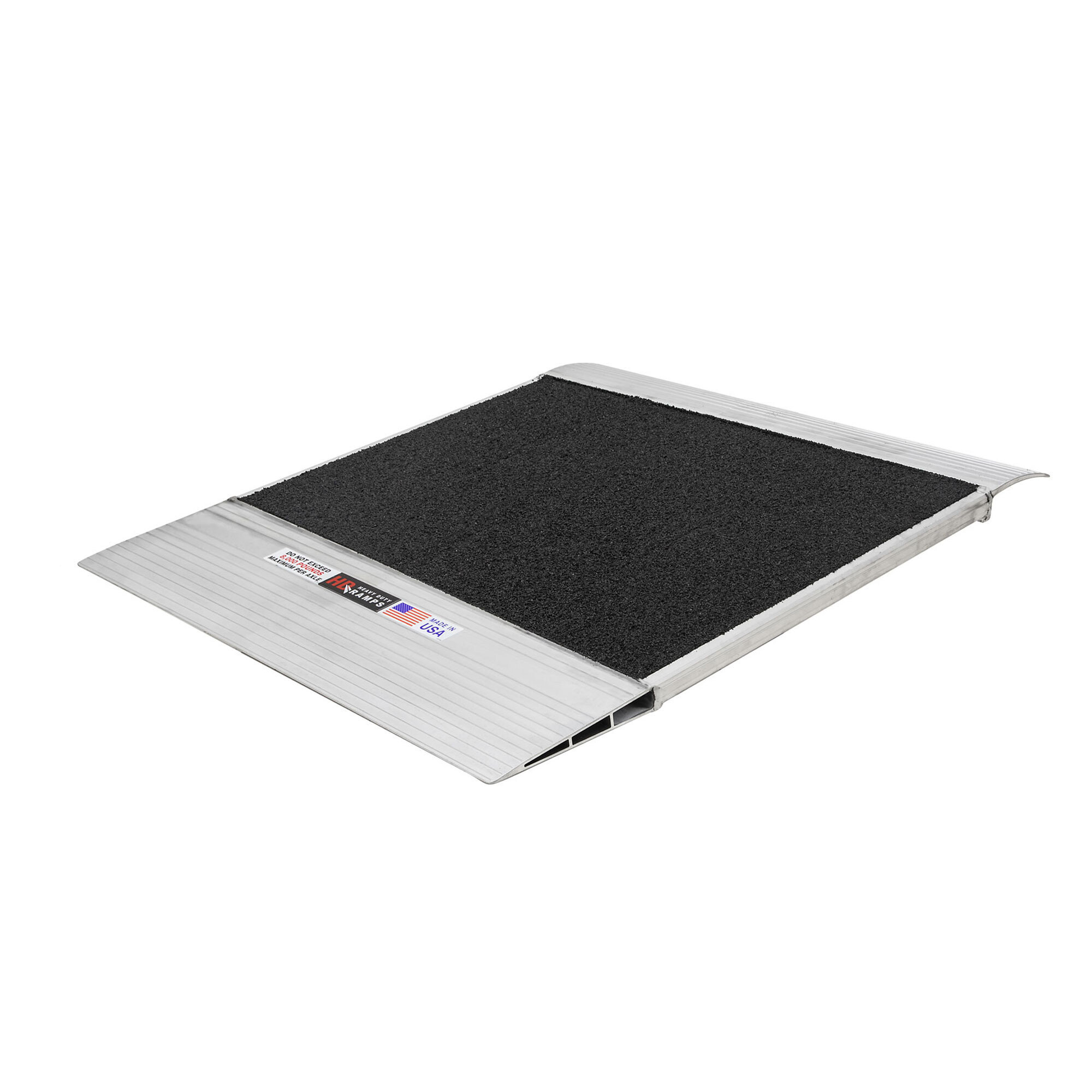 Heavy Duty Ramps, 36in.x36in.Grit-Coat,8k lbs per axle,6in. load height, Total Capacity 8000 lb, Model# 08-36-036-06-Grit