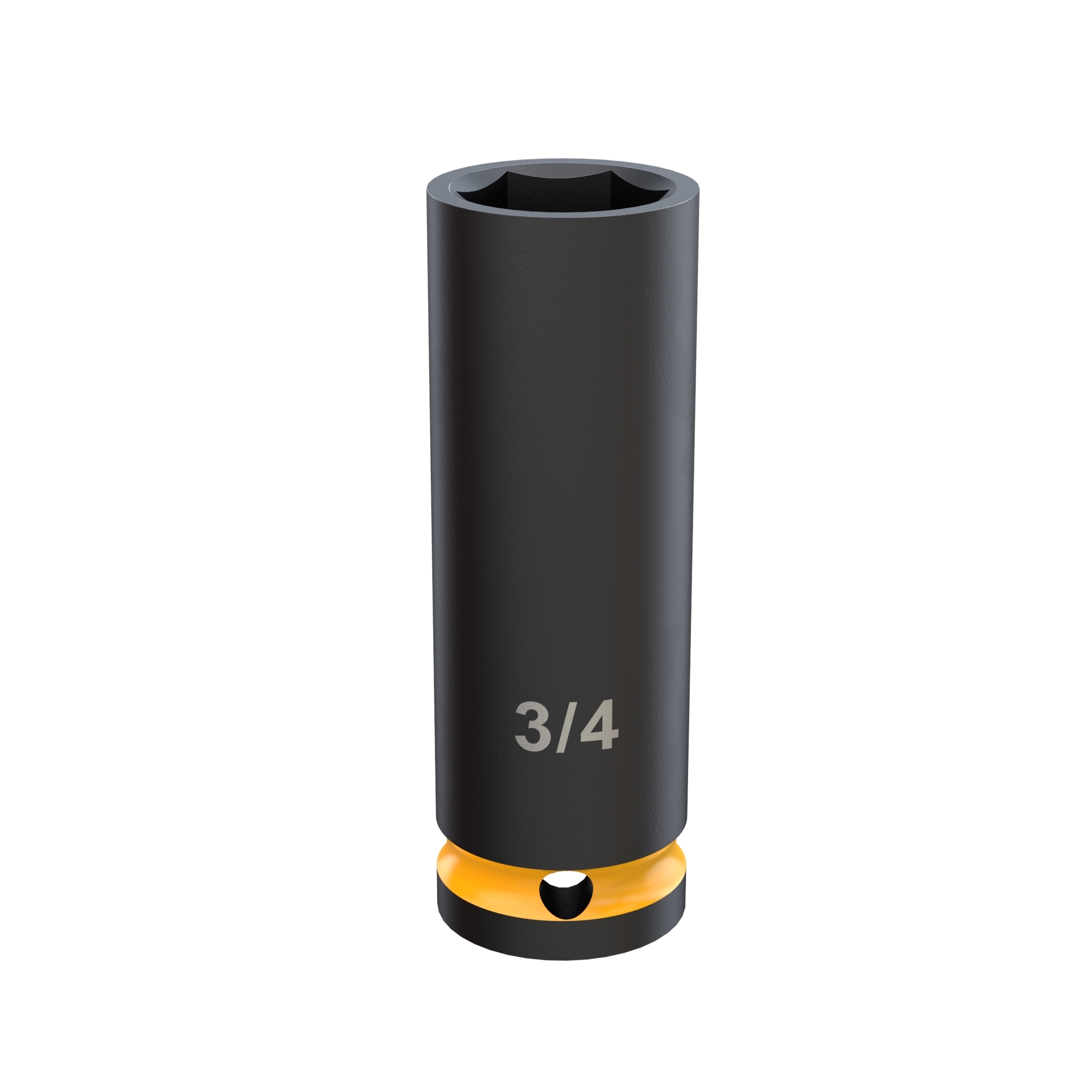 38mm 6-Point Axle Nut Impact Socket 1/2 Drive CR-MO Steel