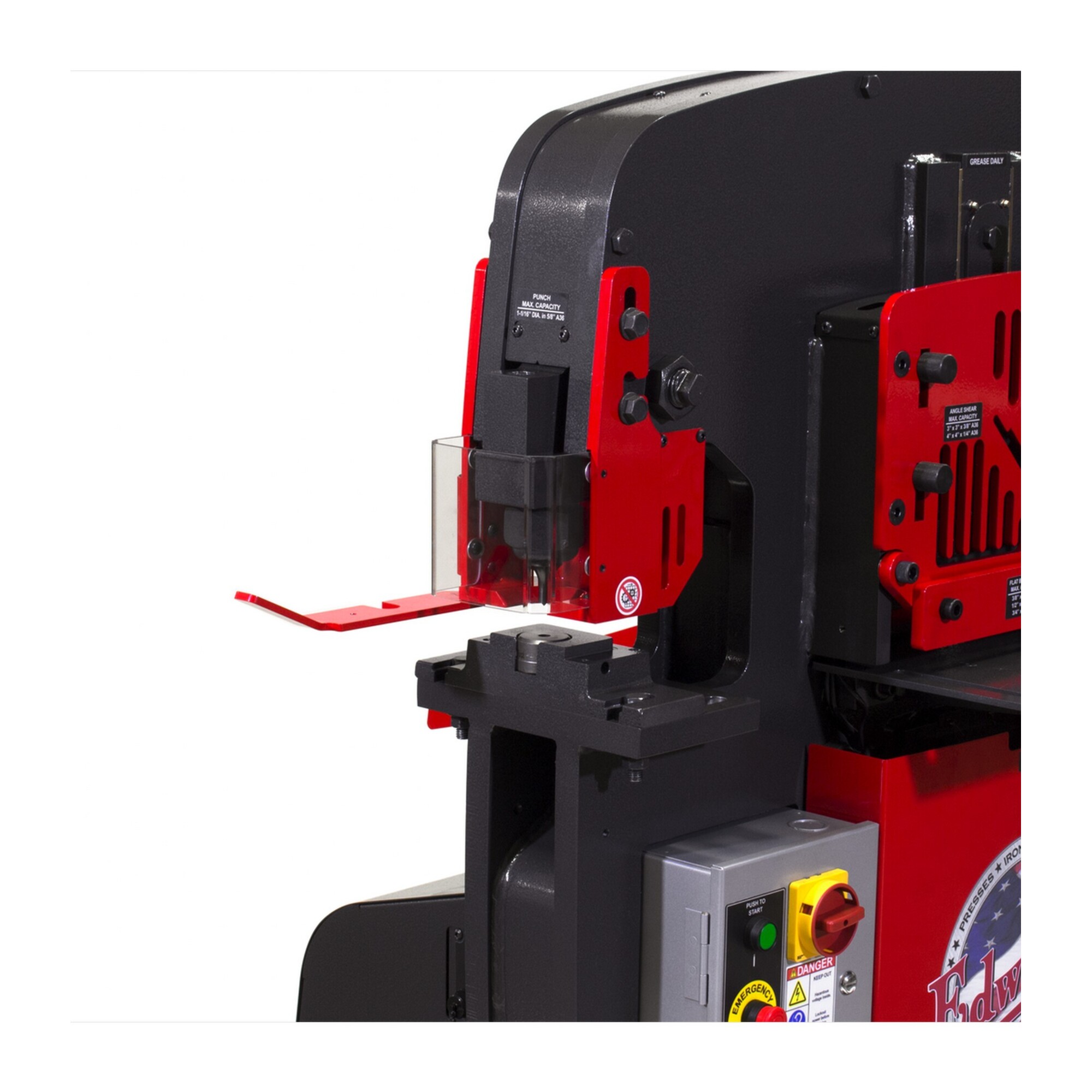Edwards Ironworkers, Stripper Reducing Plate, Max. Bending Radius 45 °, Model# AC1914-6-S
