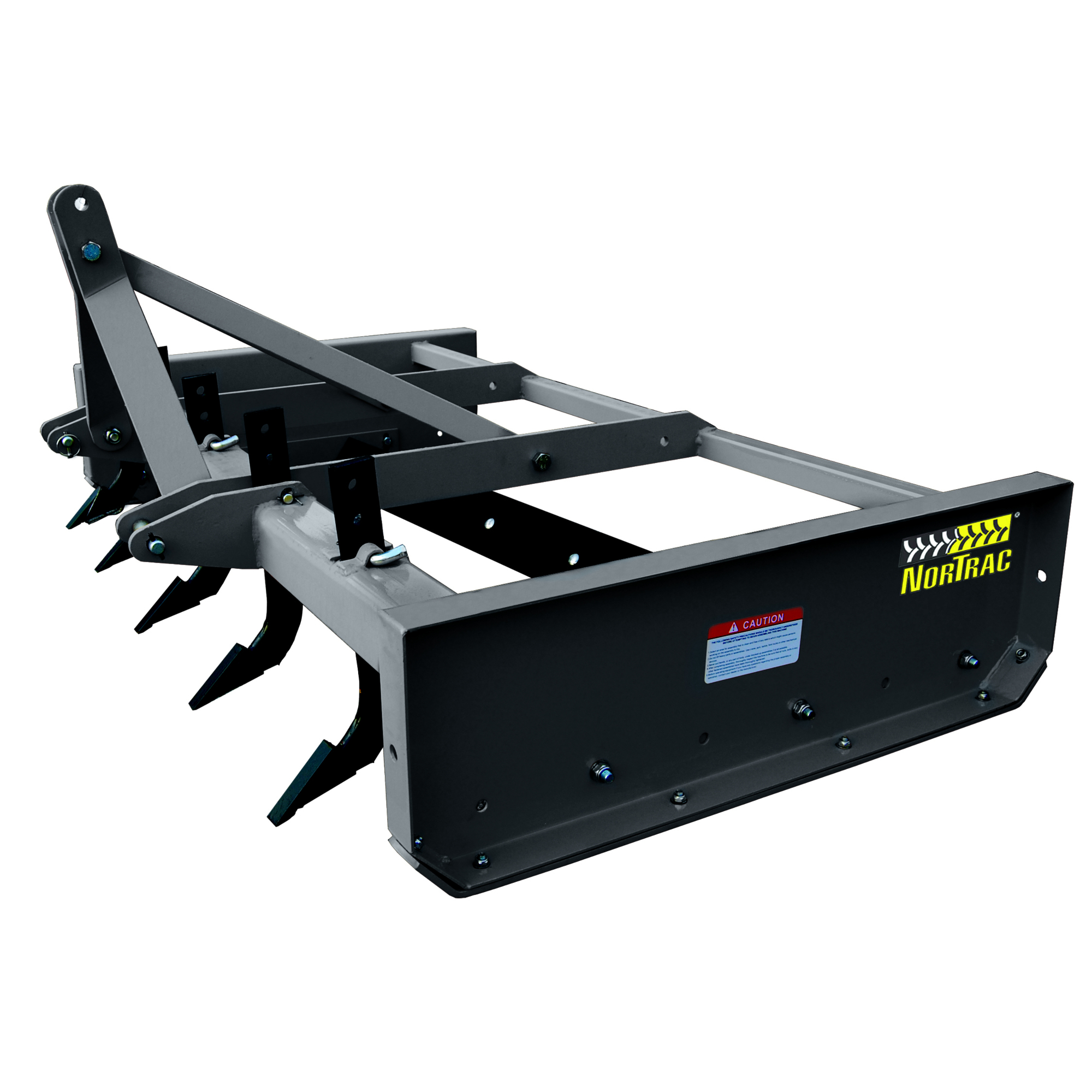 NorTrac 3-Pt. Box Grader Scraper, 54in. Working Width, Category 1