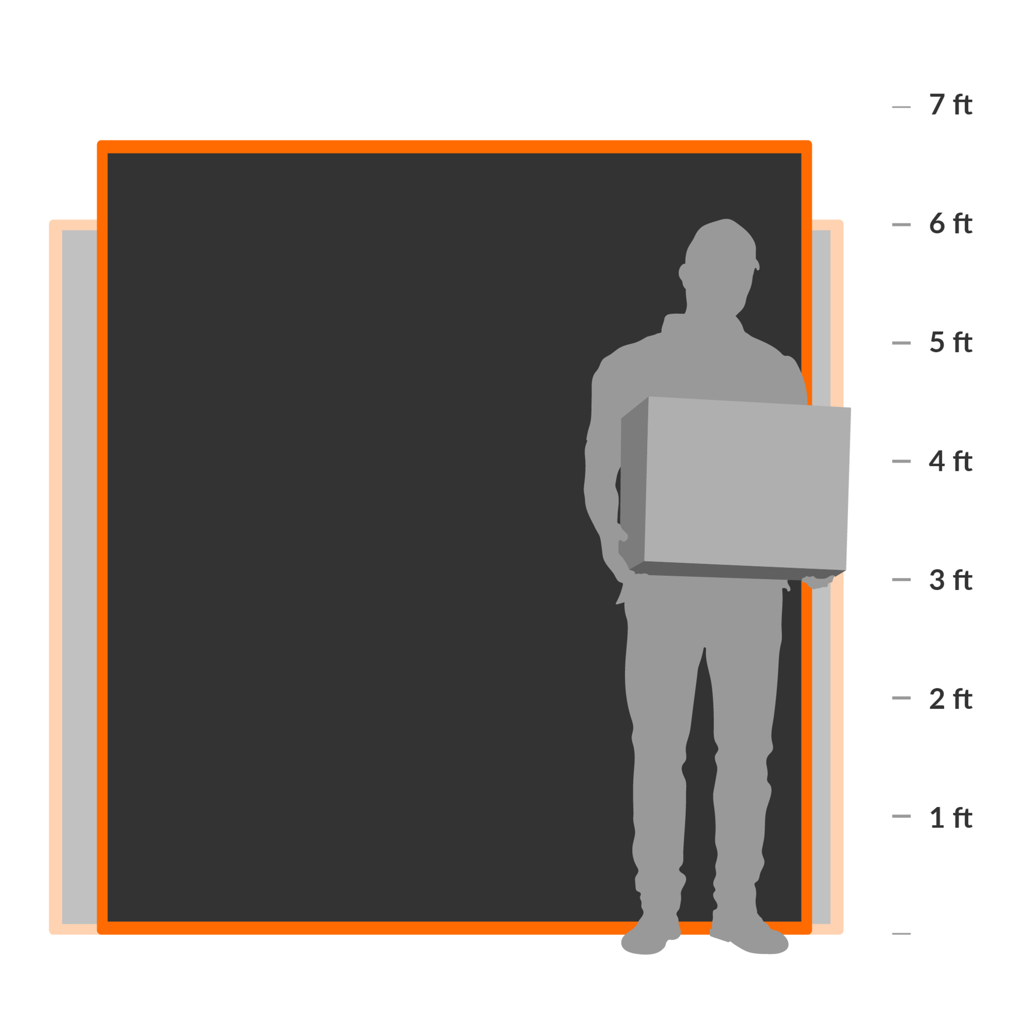 WEN, 72in.x 80in. Heavy Duty Padded Moving Blankets, 12 Length 72 in