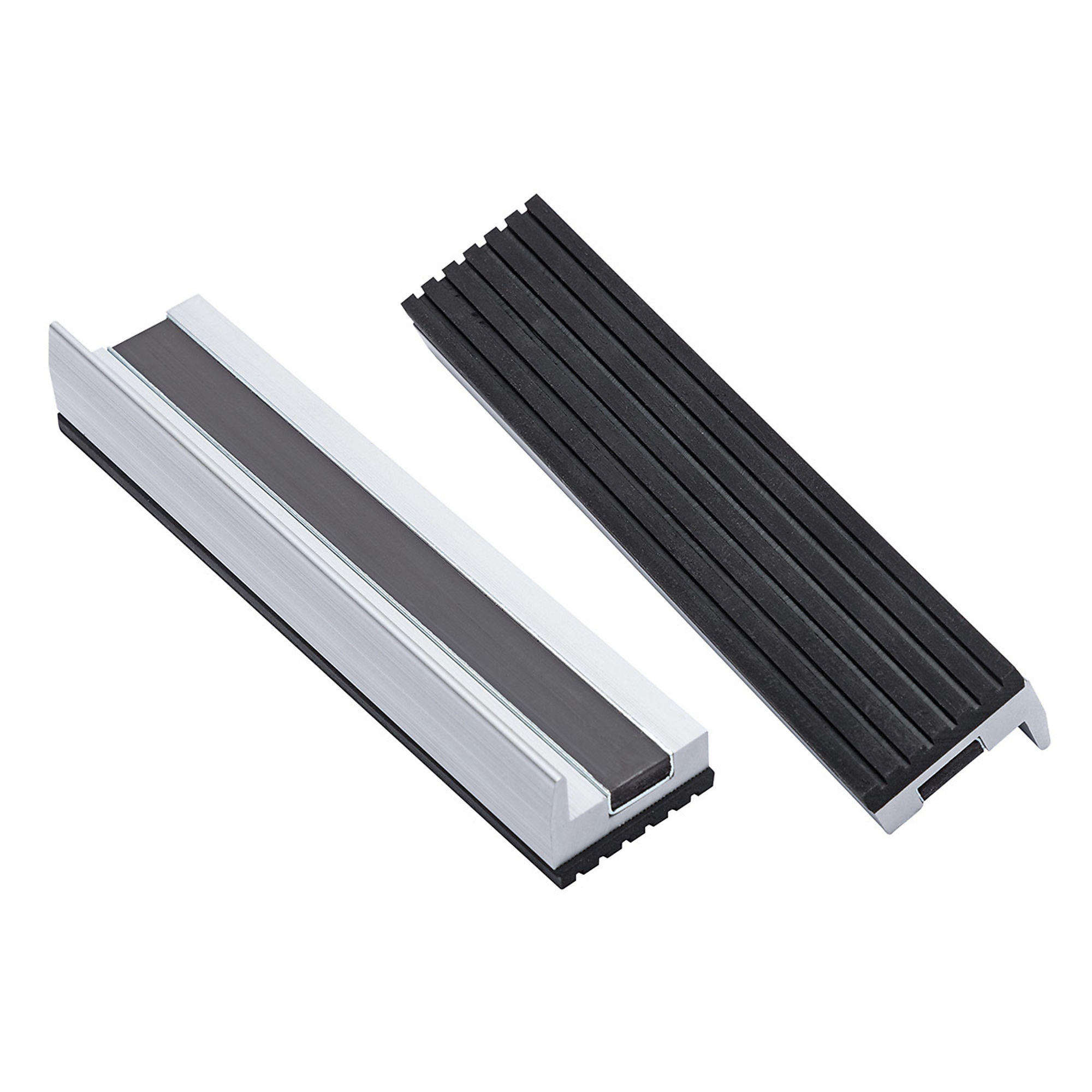 Yost Vises, 5in. Alum/Rubber Vise Caps, Jaw Width 5 in, Material Aluminum, Model# MR-350