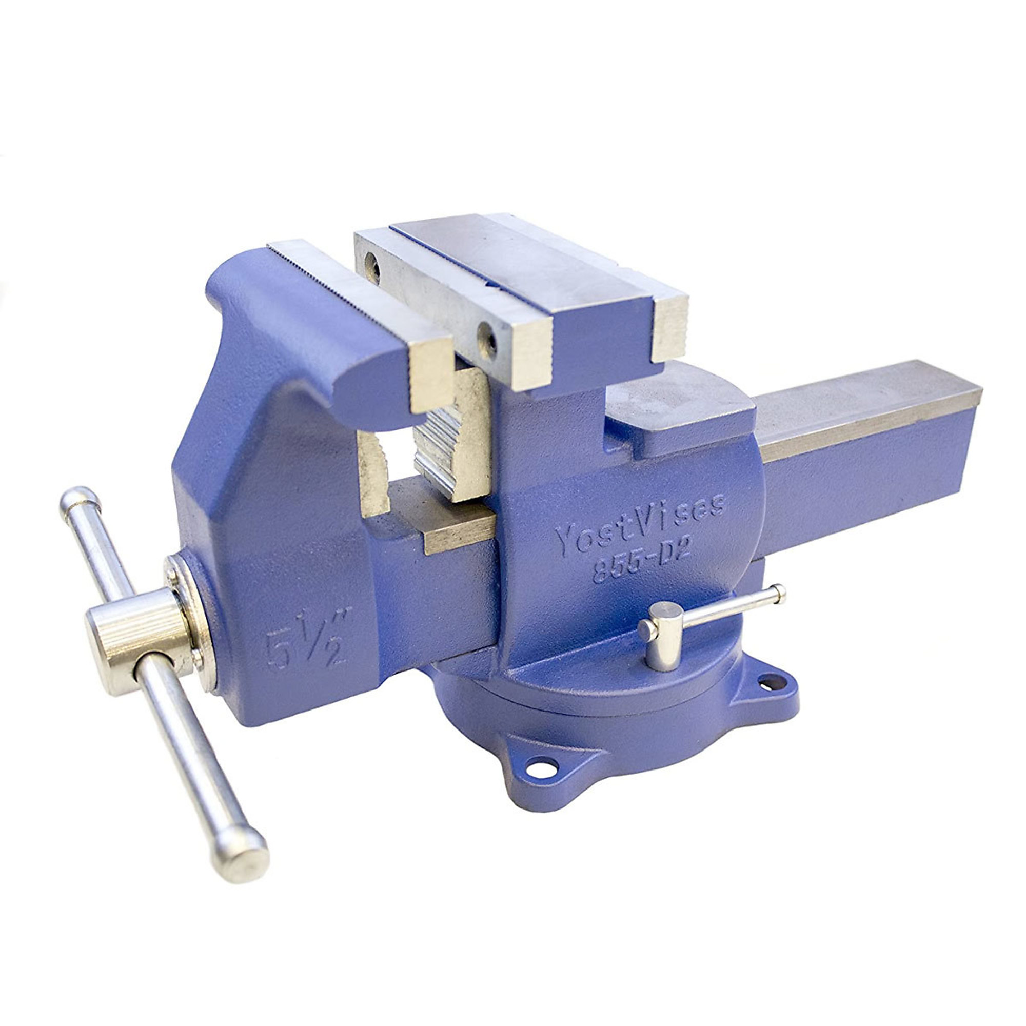 Yost Vises, 8in. Reversible Bench Vise, Model# 880-D2