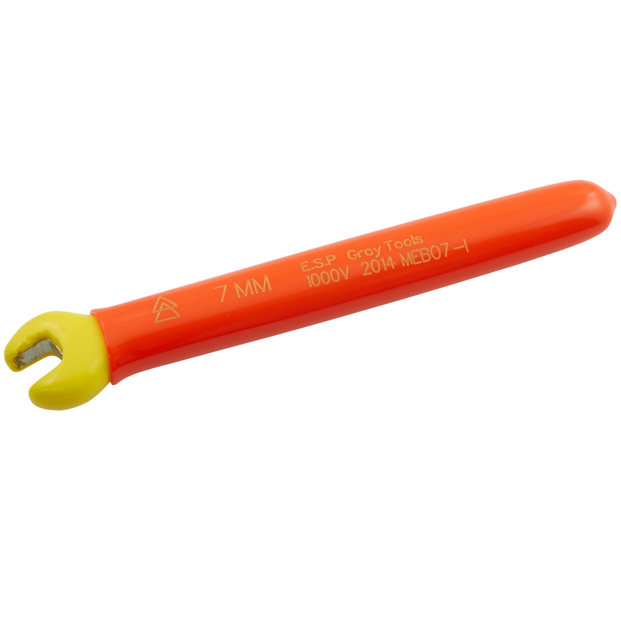 Gray Tools, Open End Wrench 7mm, 1000V Insulated, Model# MEBO7-I