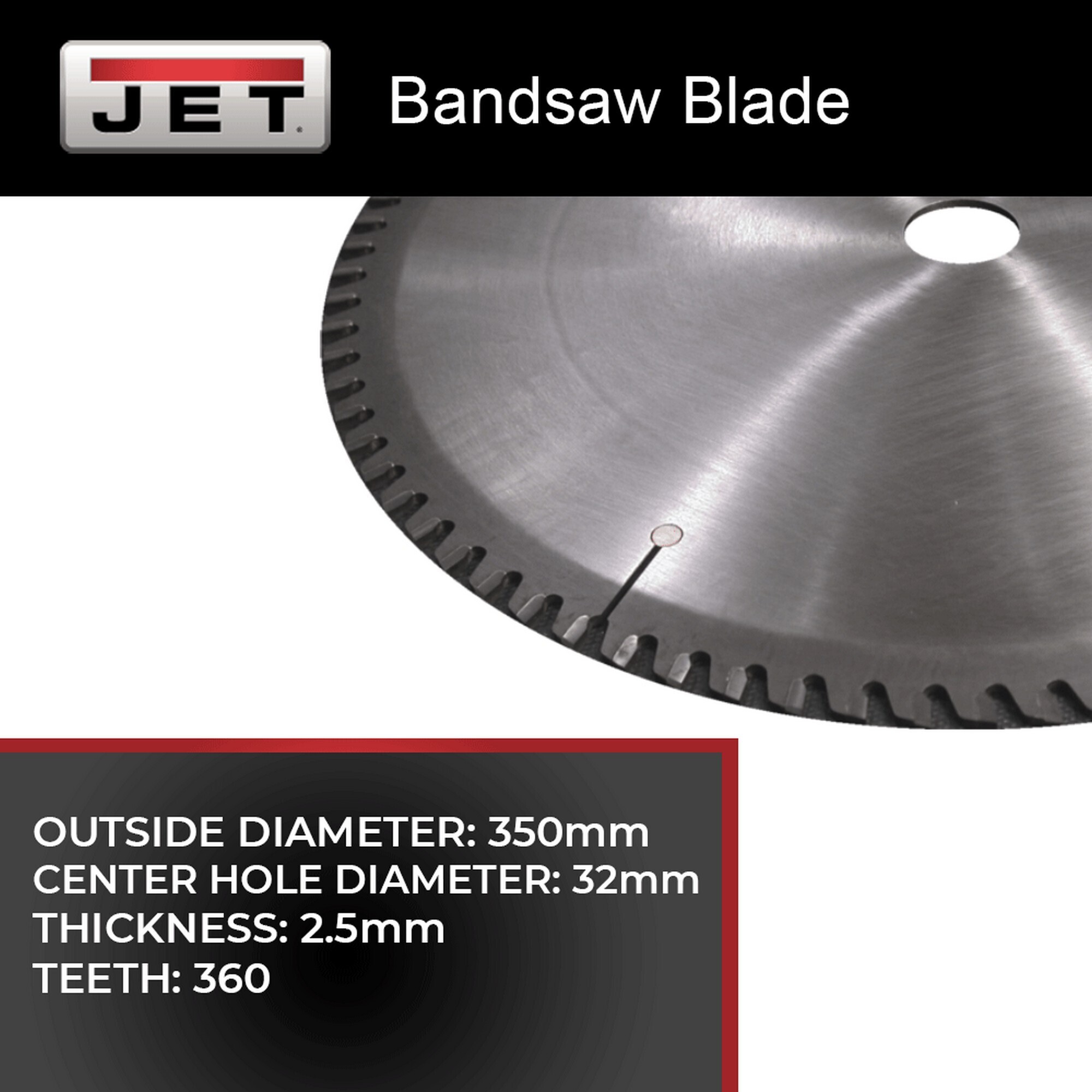 Magnate M91C38R8 Carbon Steel Bandsaw Blade 91 Inch - 3/8 Width 8 Raker Tooth Wood Cutting