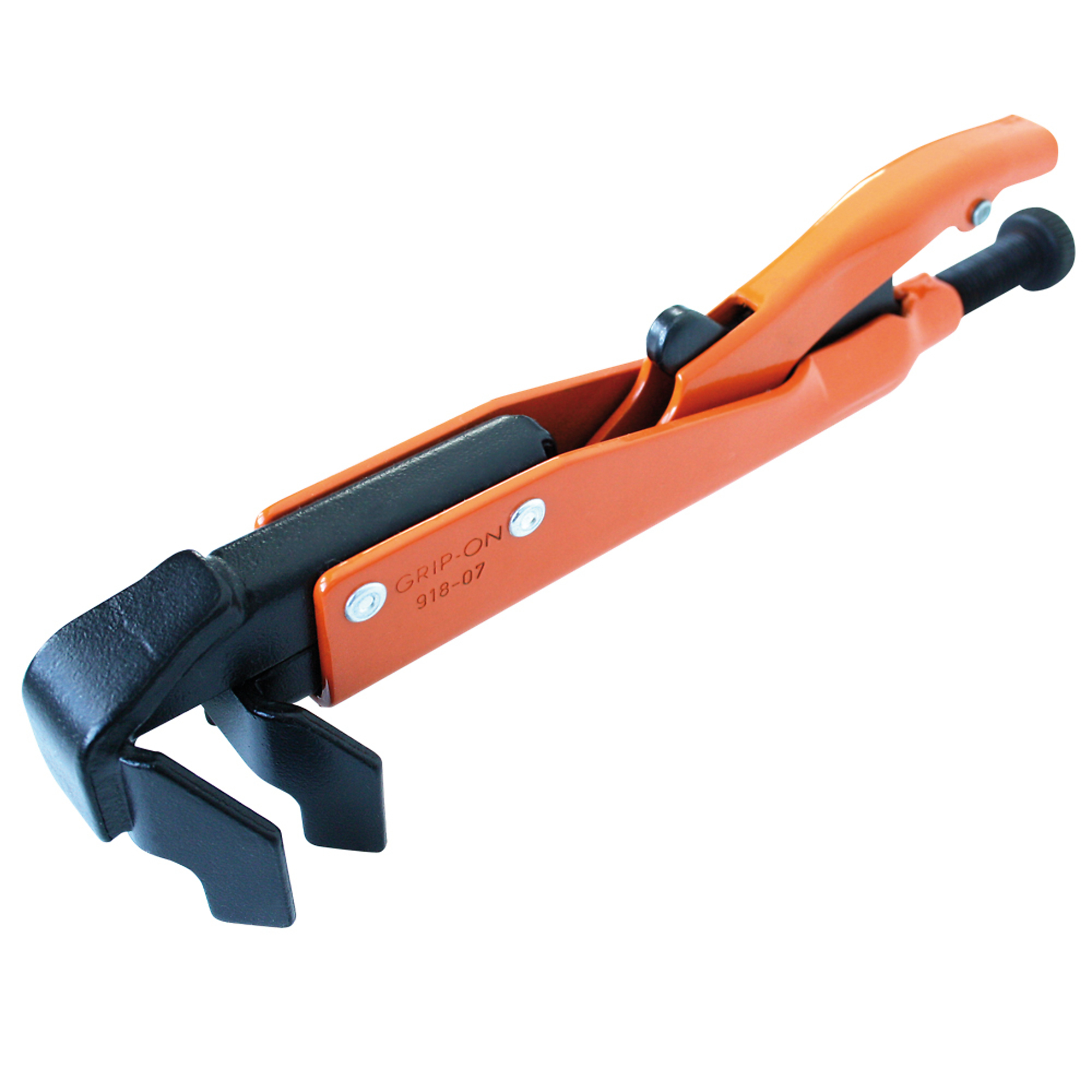 Grip-on, T-Type Axial Grip Locking Pliers, Pieces (qty.) 1 Material Alloy Steel, Jaw Capacity 0.31 in, Model# 918-07