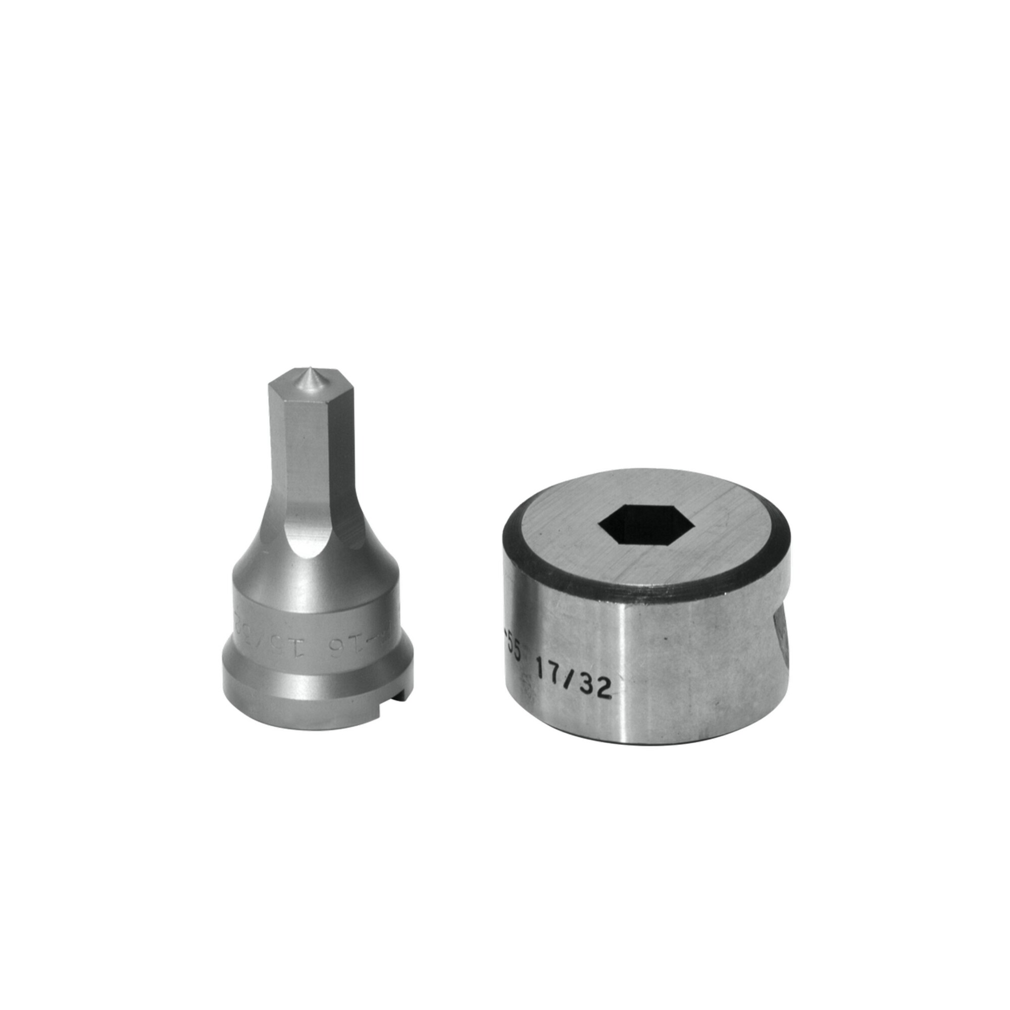 Edwards Ironworkers, Hex Punch Die Set, Max. Bending Radius 45 °, Model# PDH15/32