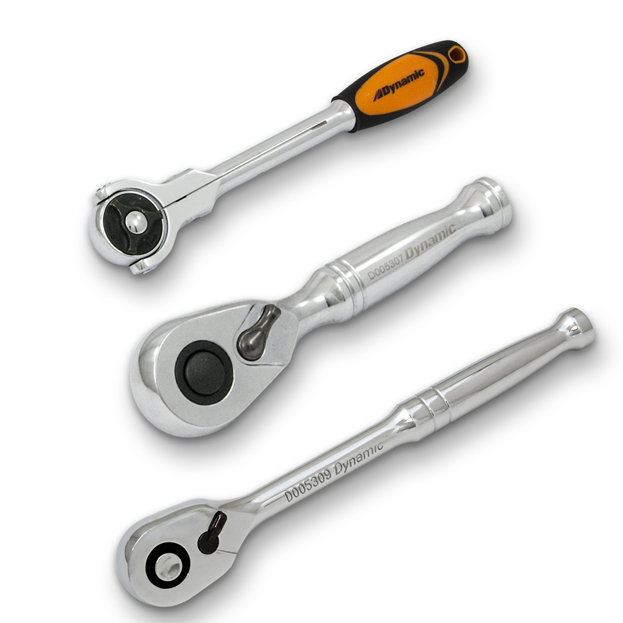 Dynamic Tools, 3 Piece 3/8in. Drive Easy Access Ratchet Set Bundle, Pieces (qty.) 3 Socket Set Type Multi-Drive Sets, Model# D106004