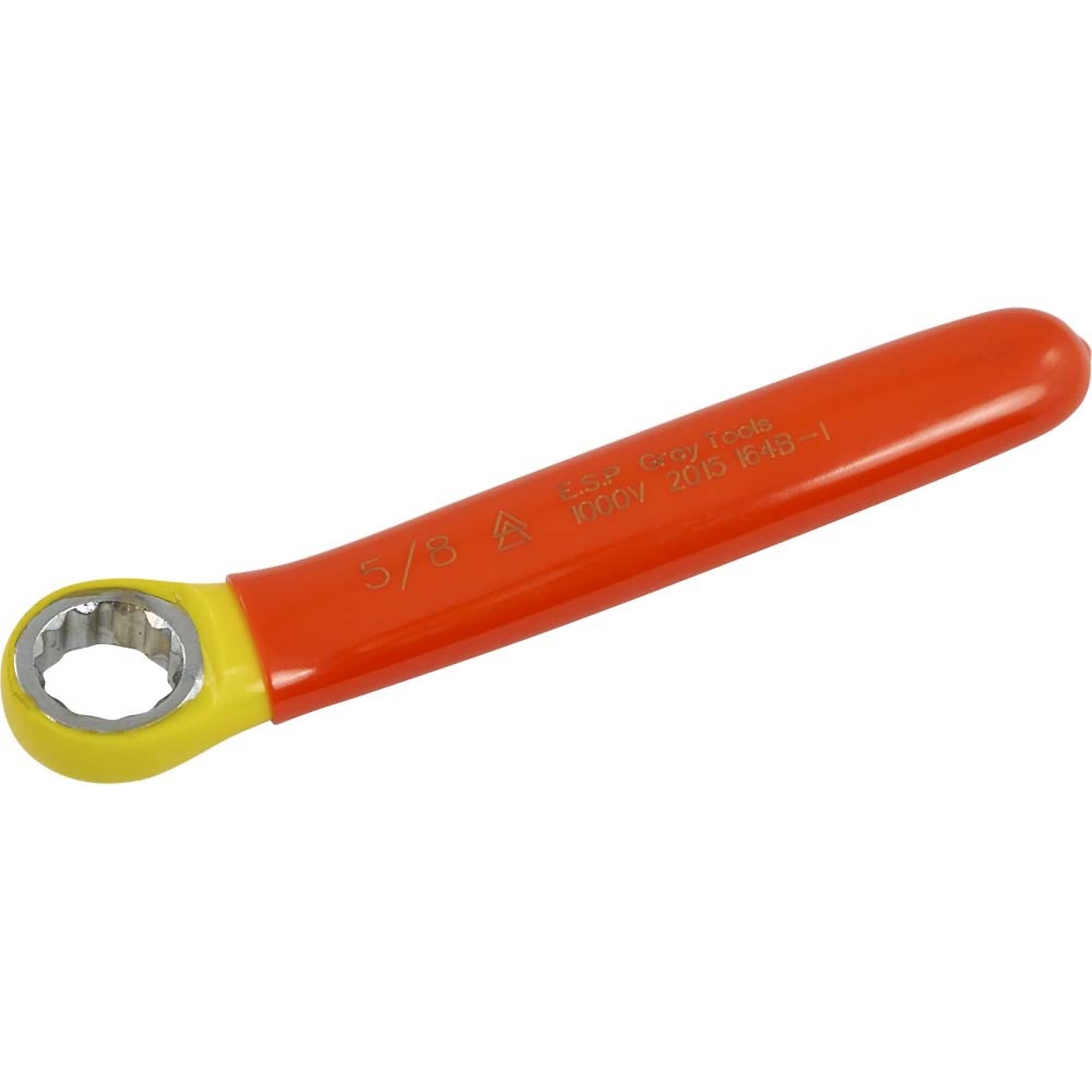 Gray Tools, Box End Wrench 5/8in., 1000V Insulated, Model# 164B-I