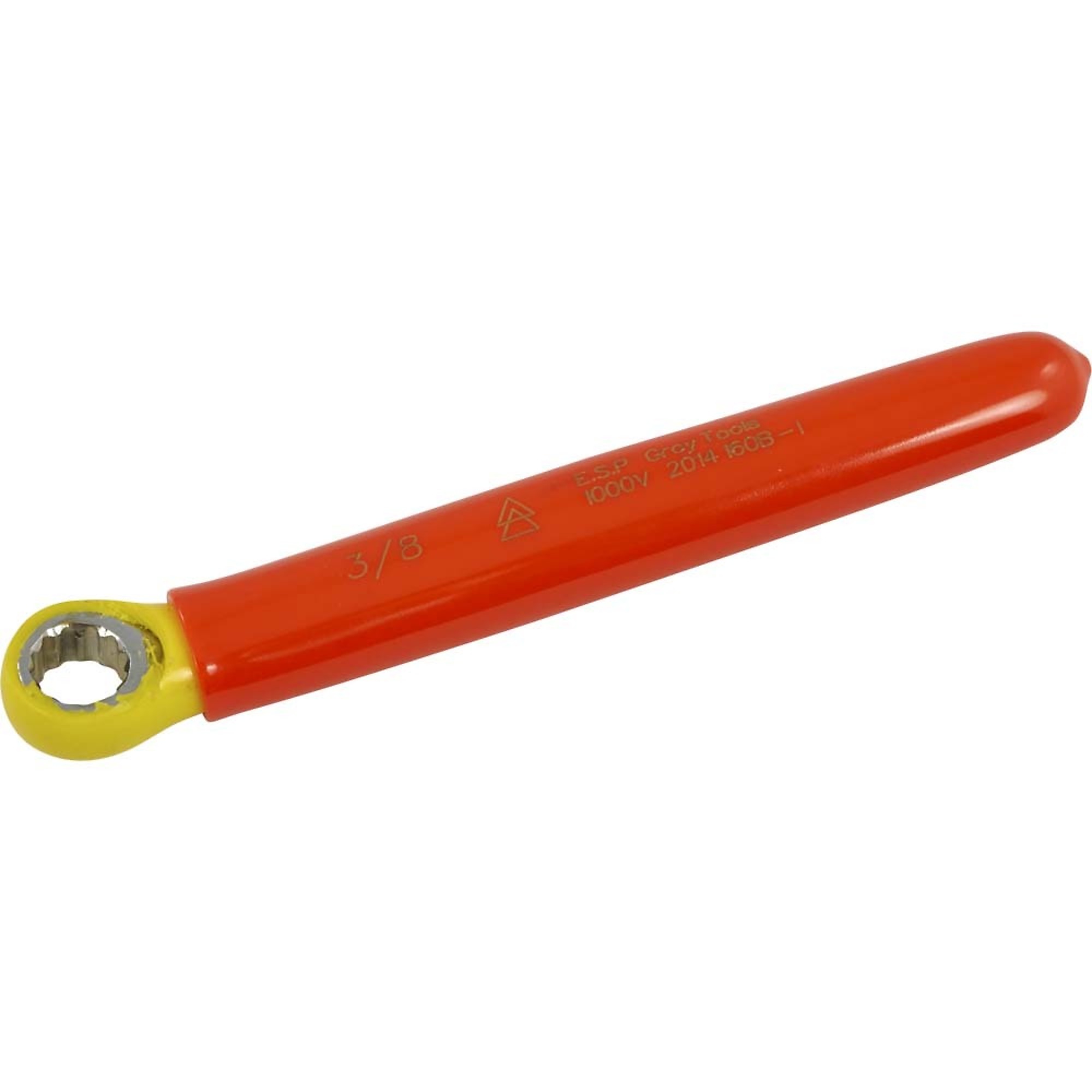 Gray Tools, Box End Wrench 3/8in., 1000V Insulated, Model# 160B-I