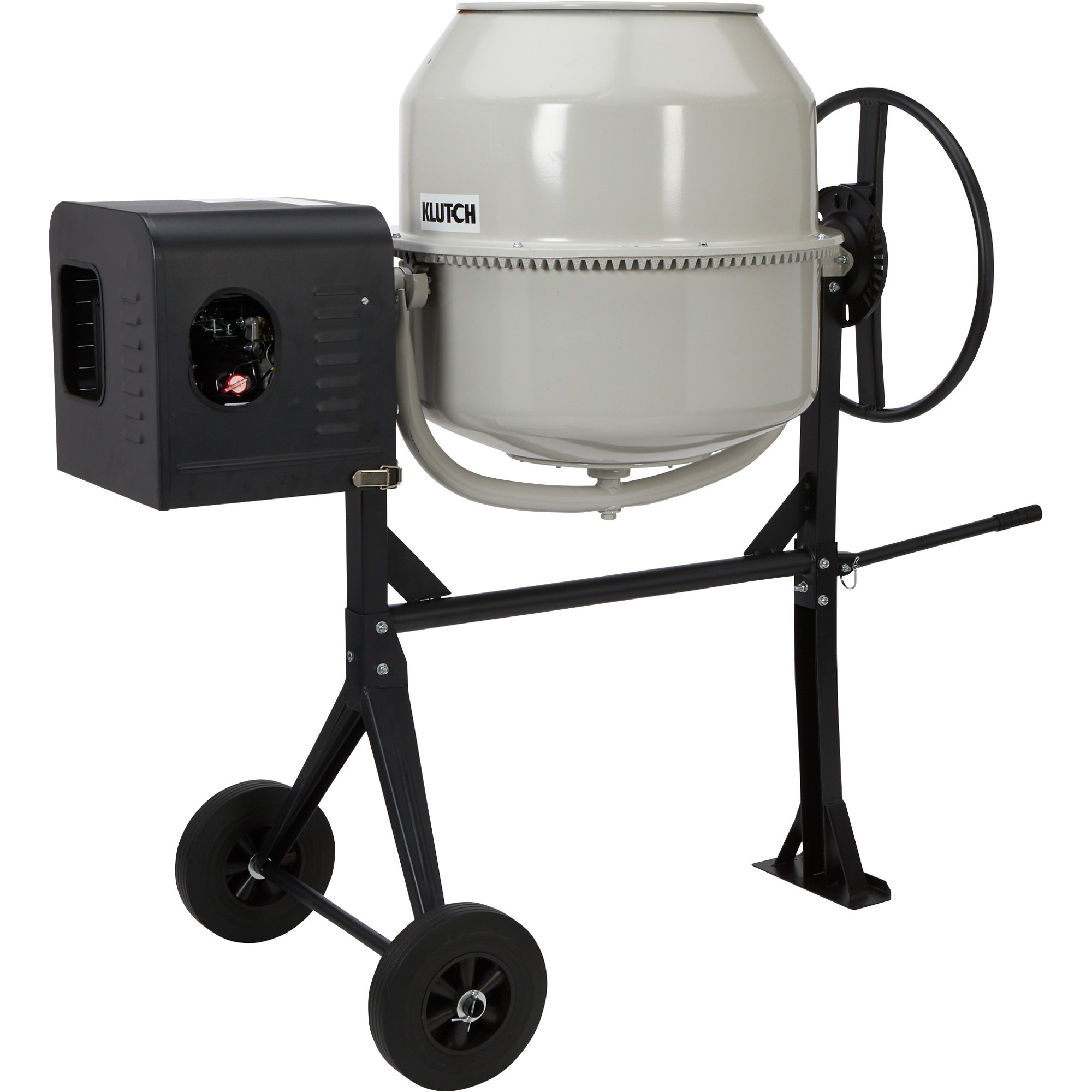 Klutch Portable Gas Cement Mixer — 6 Cu. Ft. Drum Northern Tool