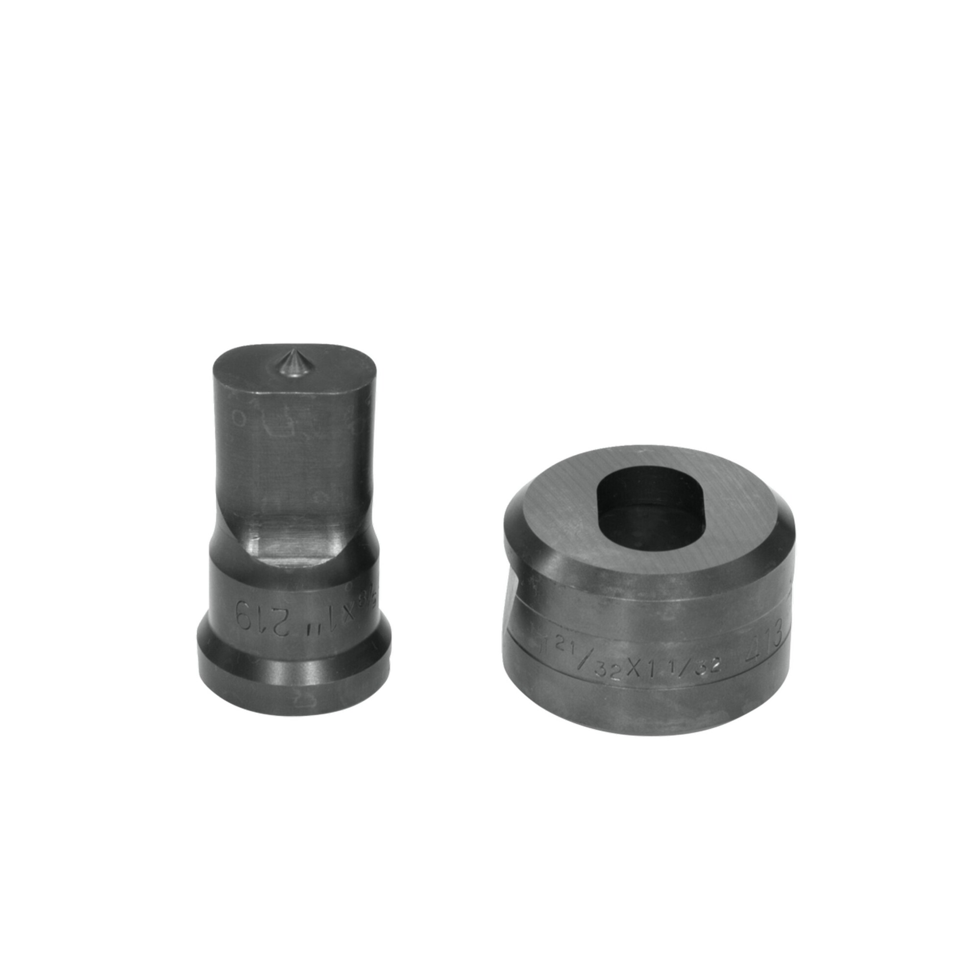 Edwards Ironworkers, Oblong Punch Die Set, Max. Bending Radius 45 °, Model# PDOB5/8X1