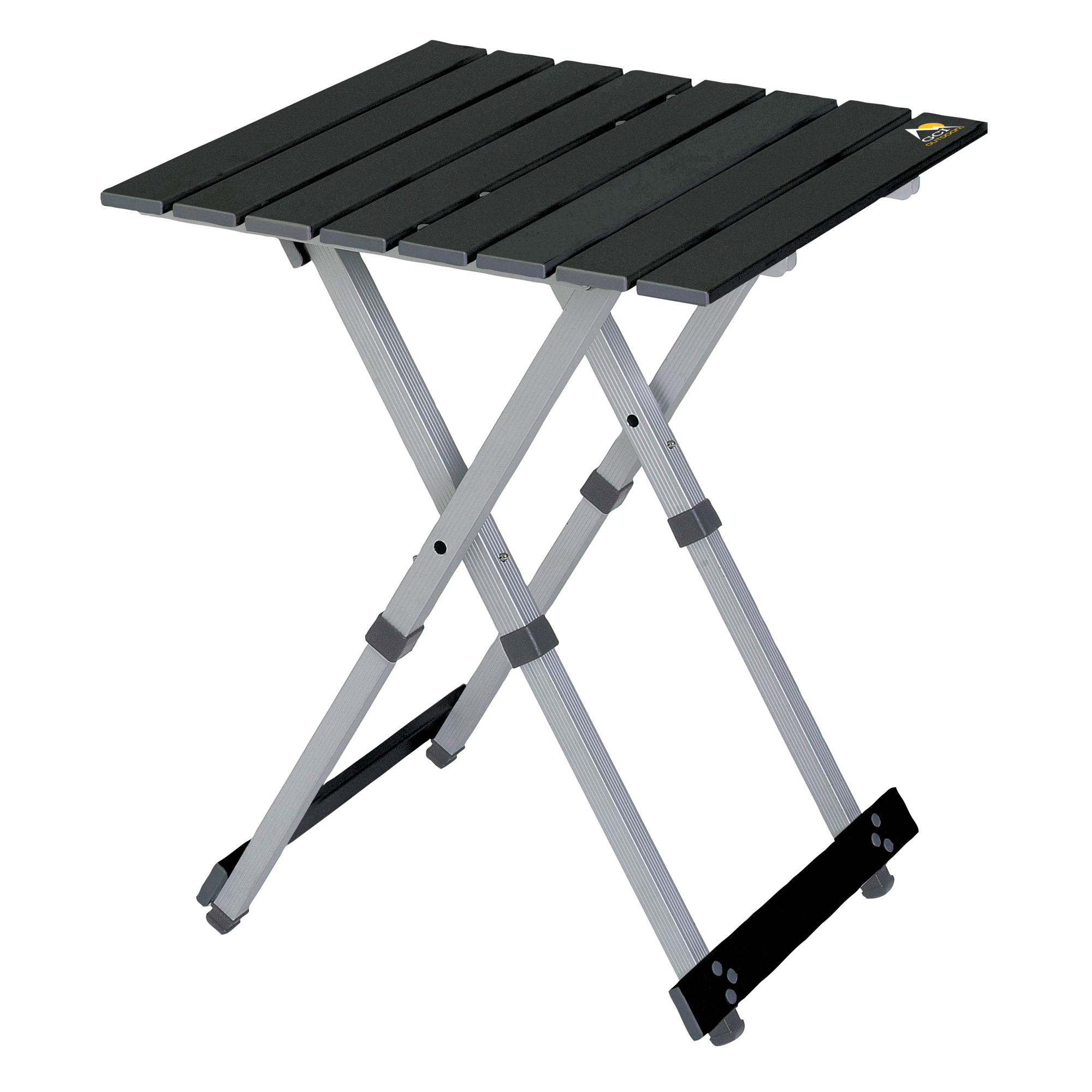 GCI Outdoor Compact Camp Table — 20in., Black Chrome, Model# 39126-GCIO001