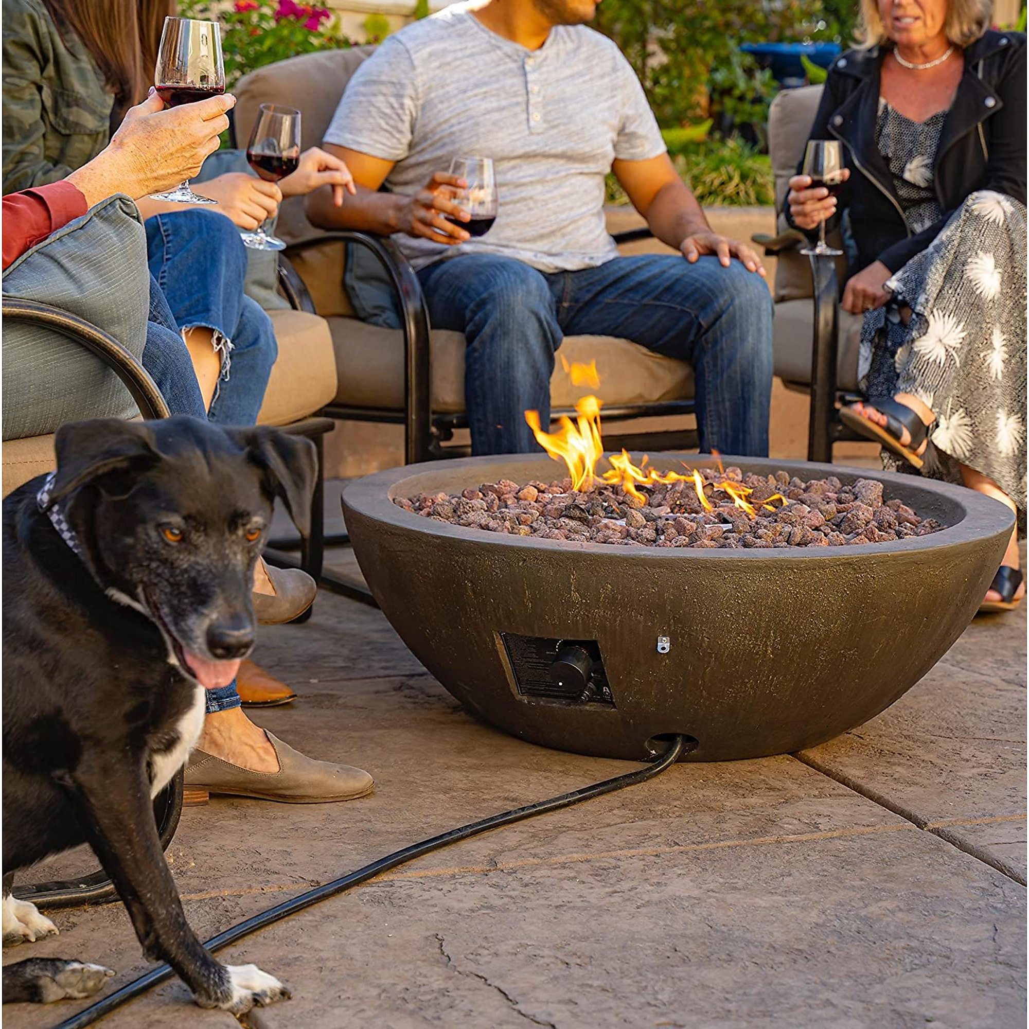 Bond, Mondavi 36in. Fire Pit, Fuel Type Propane, Diameter 36 in