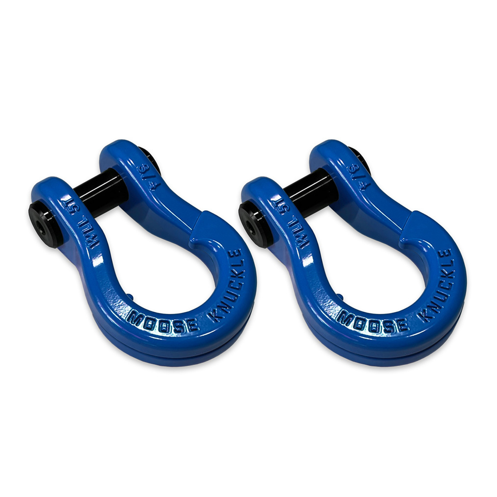 Moose Knuckle Offroad, 3/4 Jowl Split Shackle Blue Balls / Blue Balls,  Working Load Limit 10000 lb, Model# FN000020-066 | Northern Tool