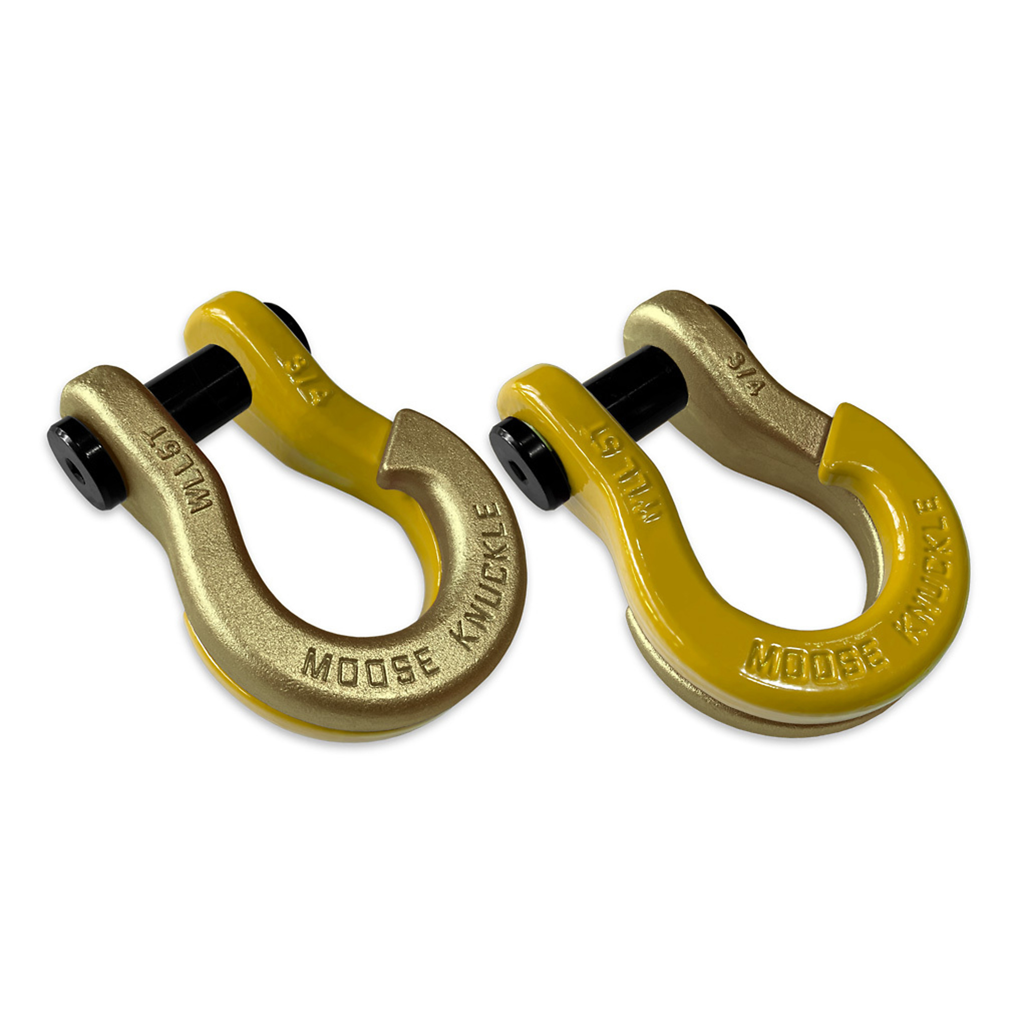 Moose Knuckle Offroad, Brass Knuckle / Detonator Yellow, Working Load Limit  10000 lb, Model# FN000020-164