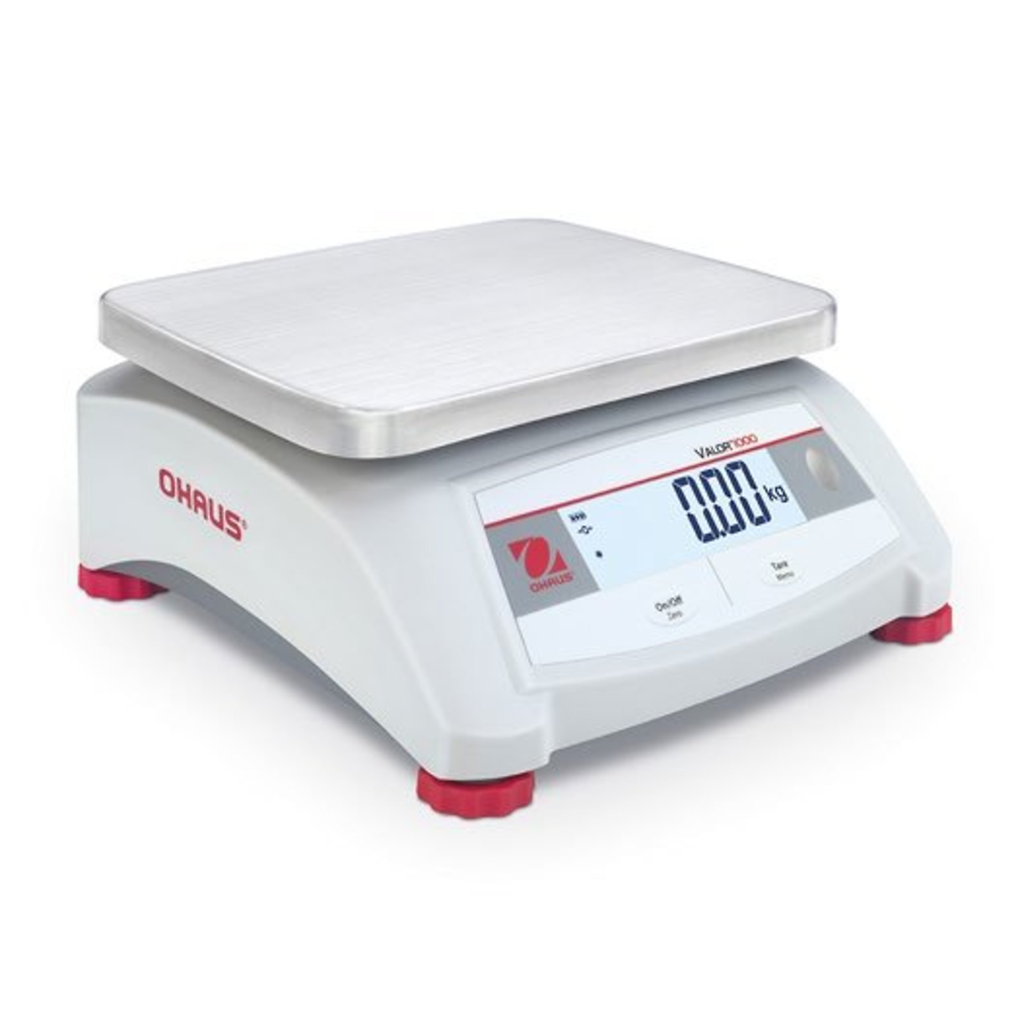 Ohaus, Toploader Balance, 33lb x .01lb (15000g), Capacity 33 lb, Platform Length 7.5 in, Platform Width 9.8 in, Model# Ohaus V12P15
