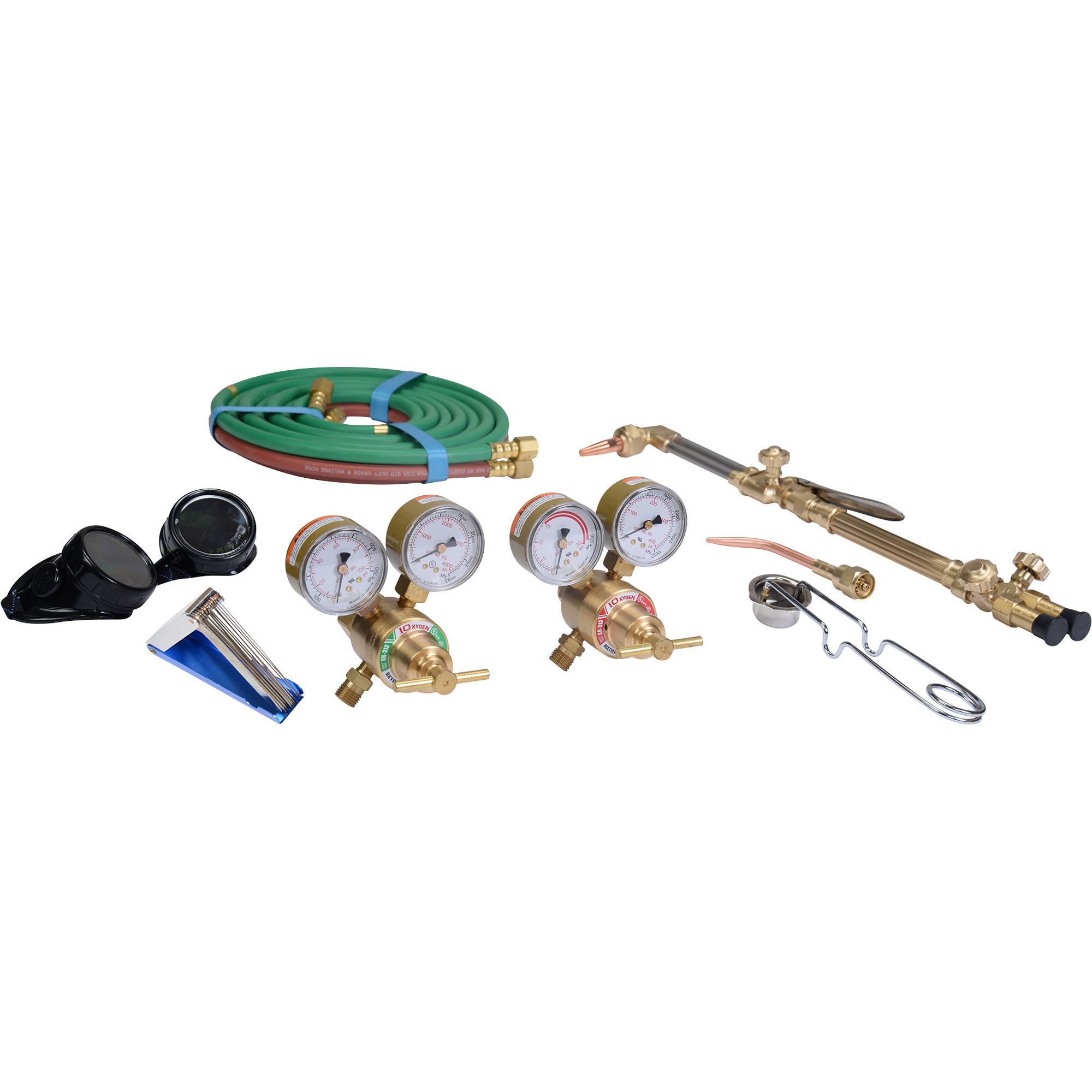 Klutch Medium-Duty Cutting and Welding Outfit with Tote