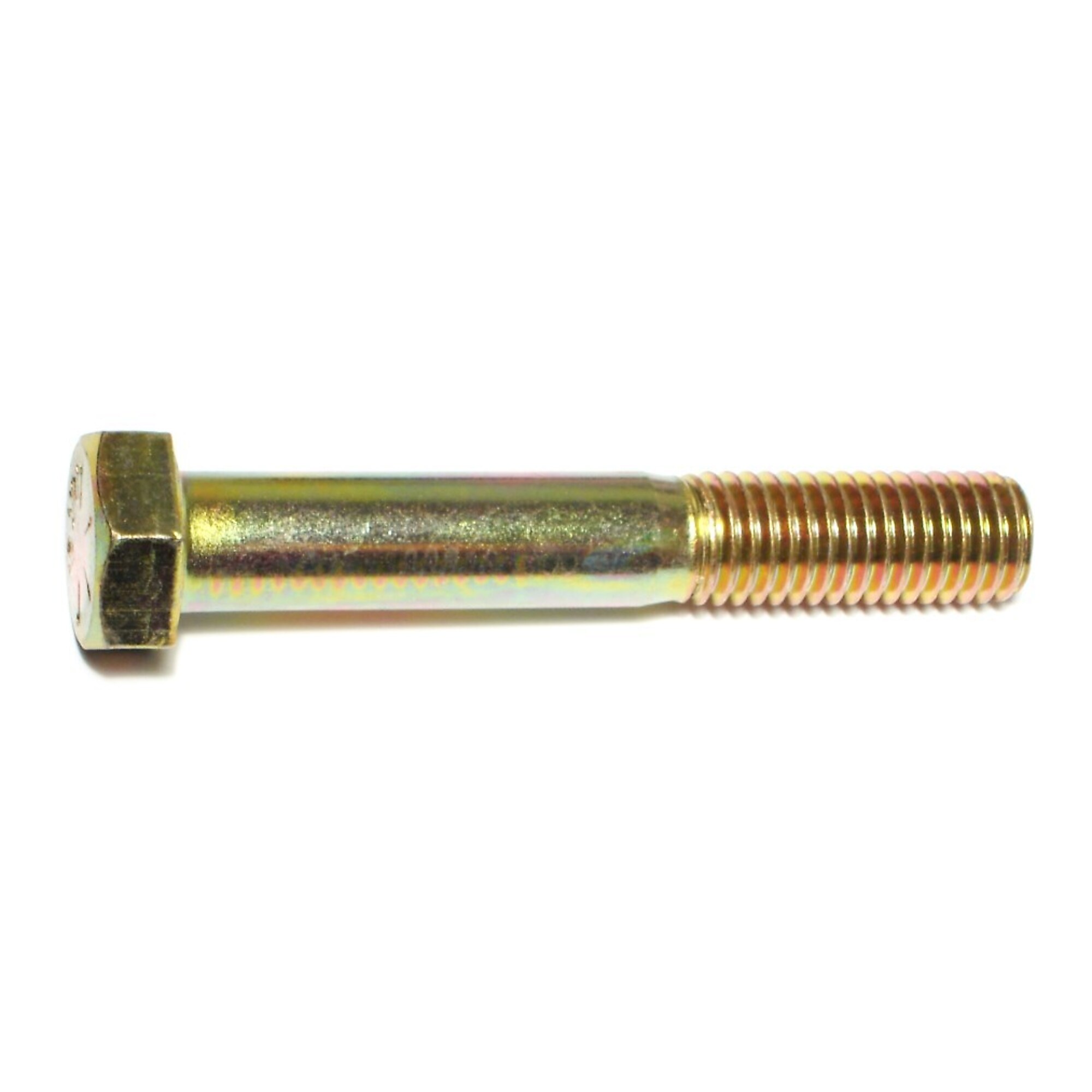 Midwest Fastener Hex Cap Screw - 5/8in.-11 x 4in., Grade 8 Steel, Coarse Thread, Zinc Plated, 10 Pcs, Model# 00756