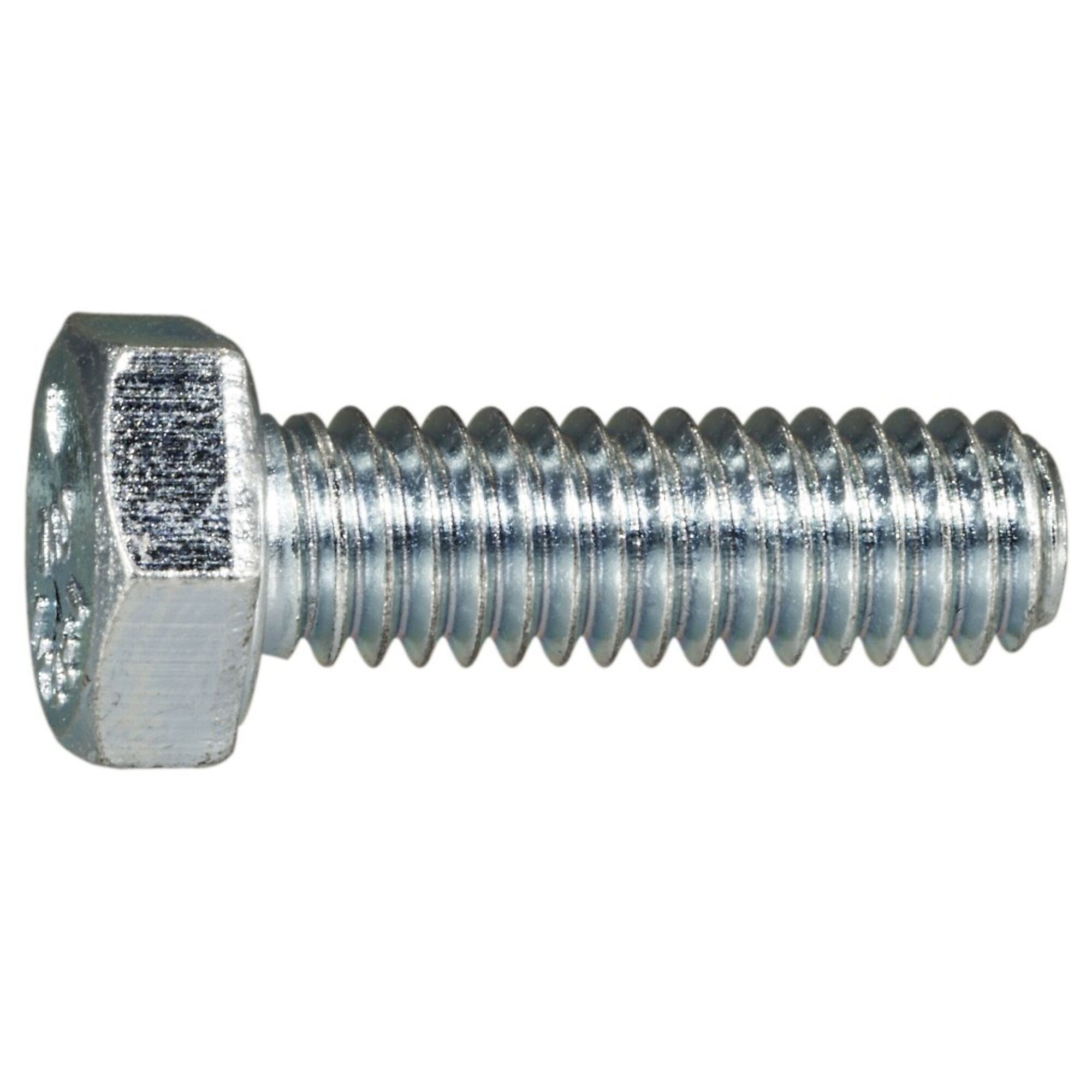 Midwest Fastener Hex Cap Screws - 5/16in.-18 x 1in., Zinc-Plated, Grade 5 Steel, Coarse Thread, 100 Pcs, Model# 00273