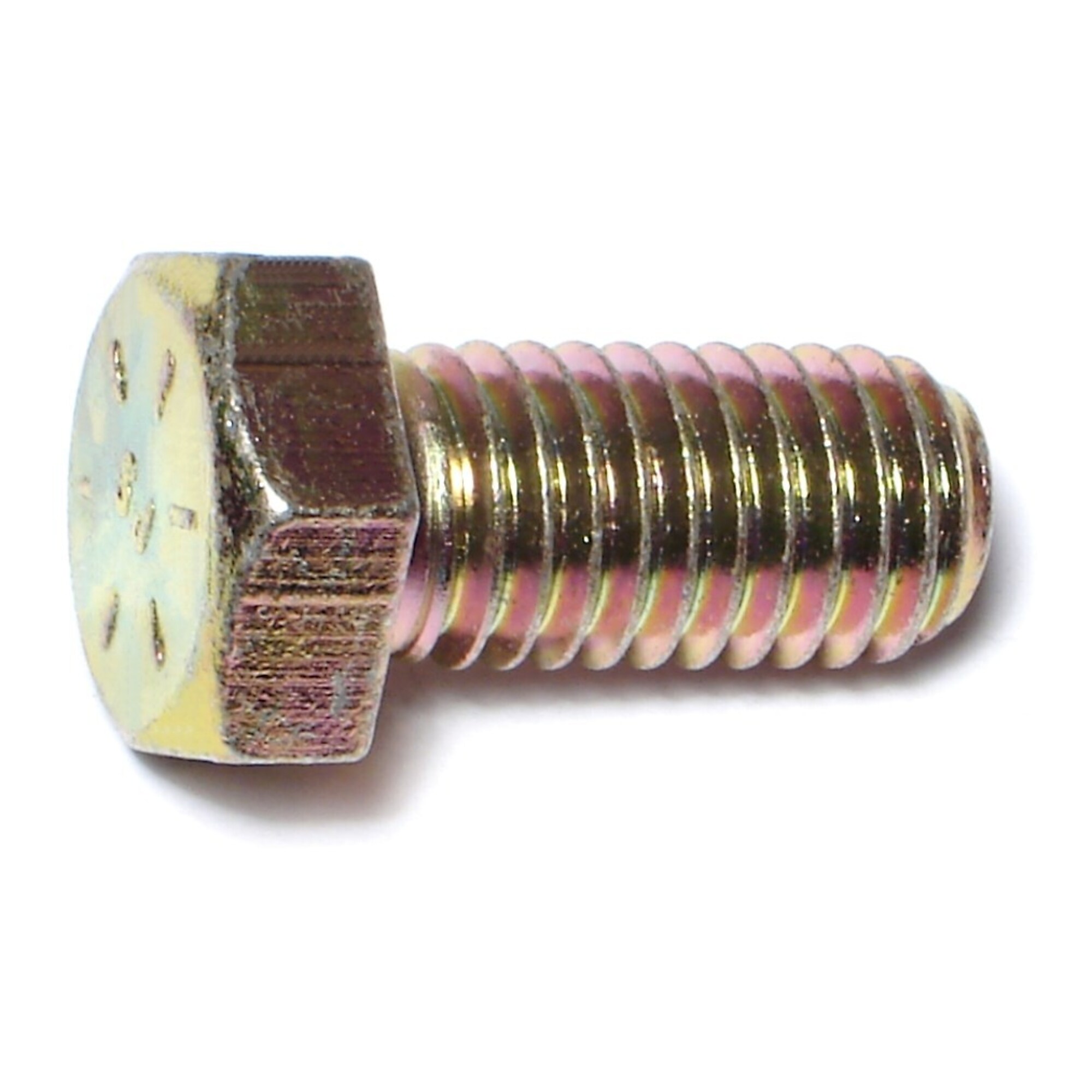 Midwest Fastener Hex Cap Screws - 1/2in.-13 x 1in., Grade 8 Steel, Zinc Plated, Coarse Thread, 25 Pcs, Model# 00721