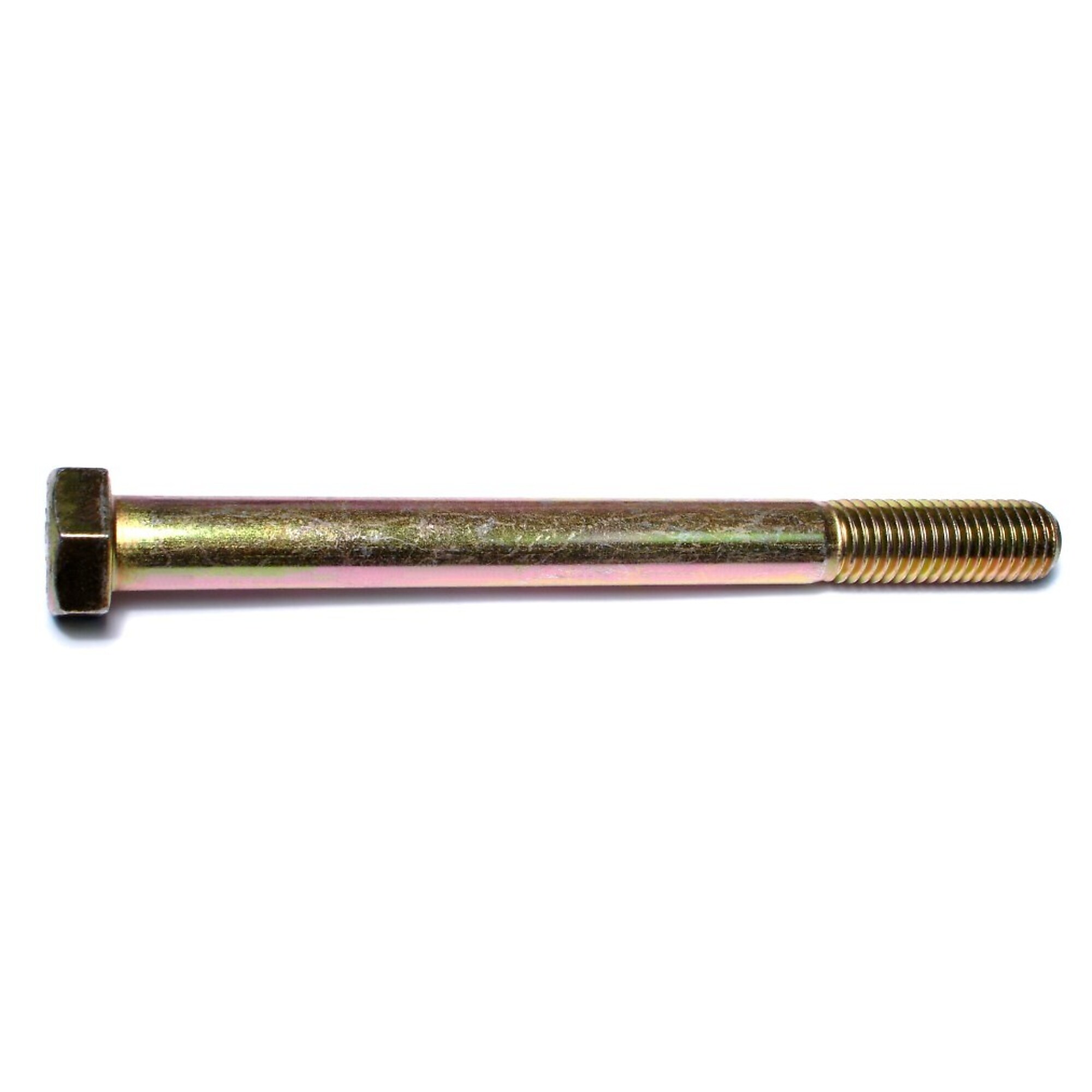 Midwest Fastener Hex Cap Screws - 5/8in.-11 x 7in., Zinc Plated, Grade 8 Steel, Coarse Thread, 10 Pcs, Model# 00799