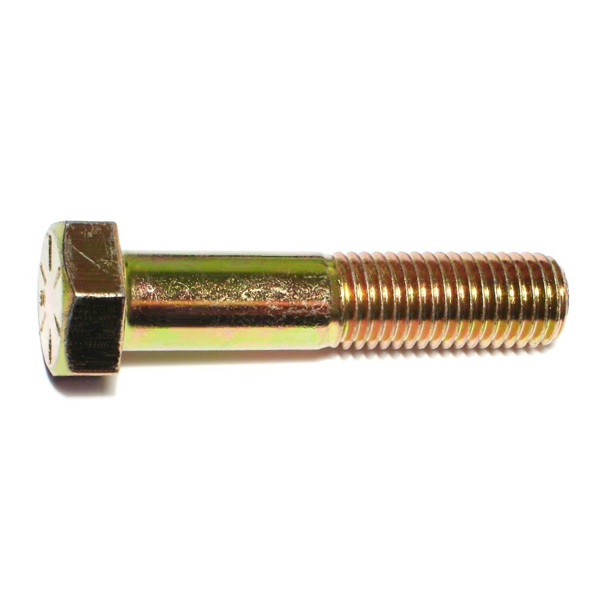 Midwest Fastener Hex Cap Screws - 3/4in.-10 x 3-1/2in., Grade 8 Steel, Zinc Plated, Coarse Thread, 10 Pcs, Model# 00771