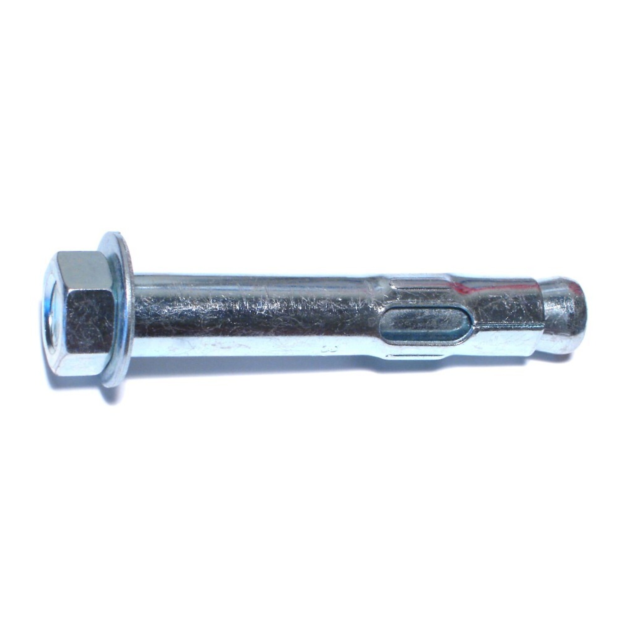 Midwest Fastener Hex Nut Sleeve Anchors - 3/4in. x 4-1/4in., Zinc Plated Steel, 10 Pcs, Model# 07853