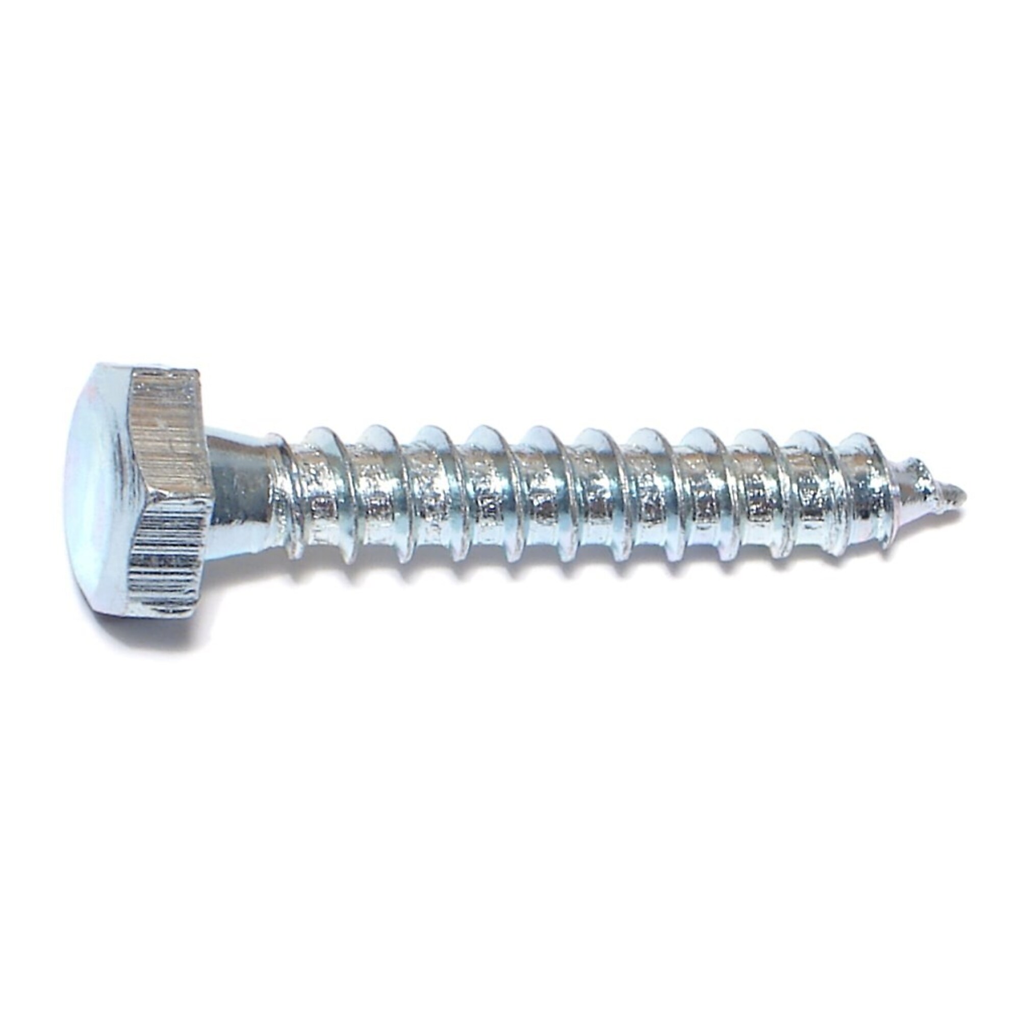 Midwest Fastener Hex Lag Screws - 1/4in. x 1-1/2in., Zinc Plated, Grade 2 Steel, 100 Pcs, Model# 01287