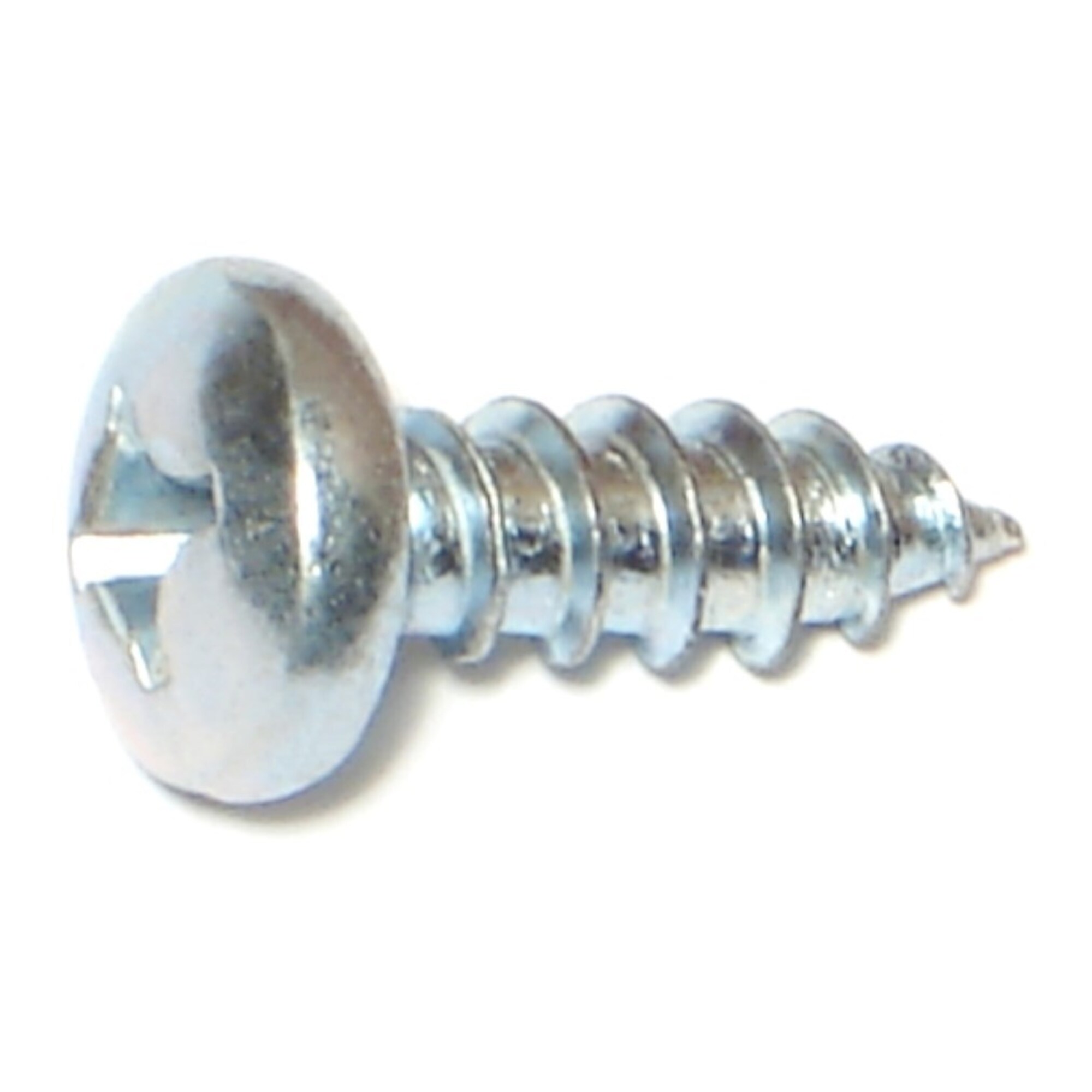 Midwest Fastener Phillips Pan Head Sheet Metal Screws - 1/4in. x 3/4in., Zinc Plated, 100 Pcs, Model# 03263