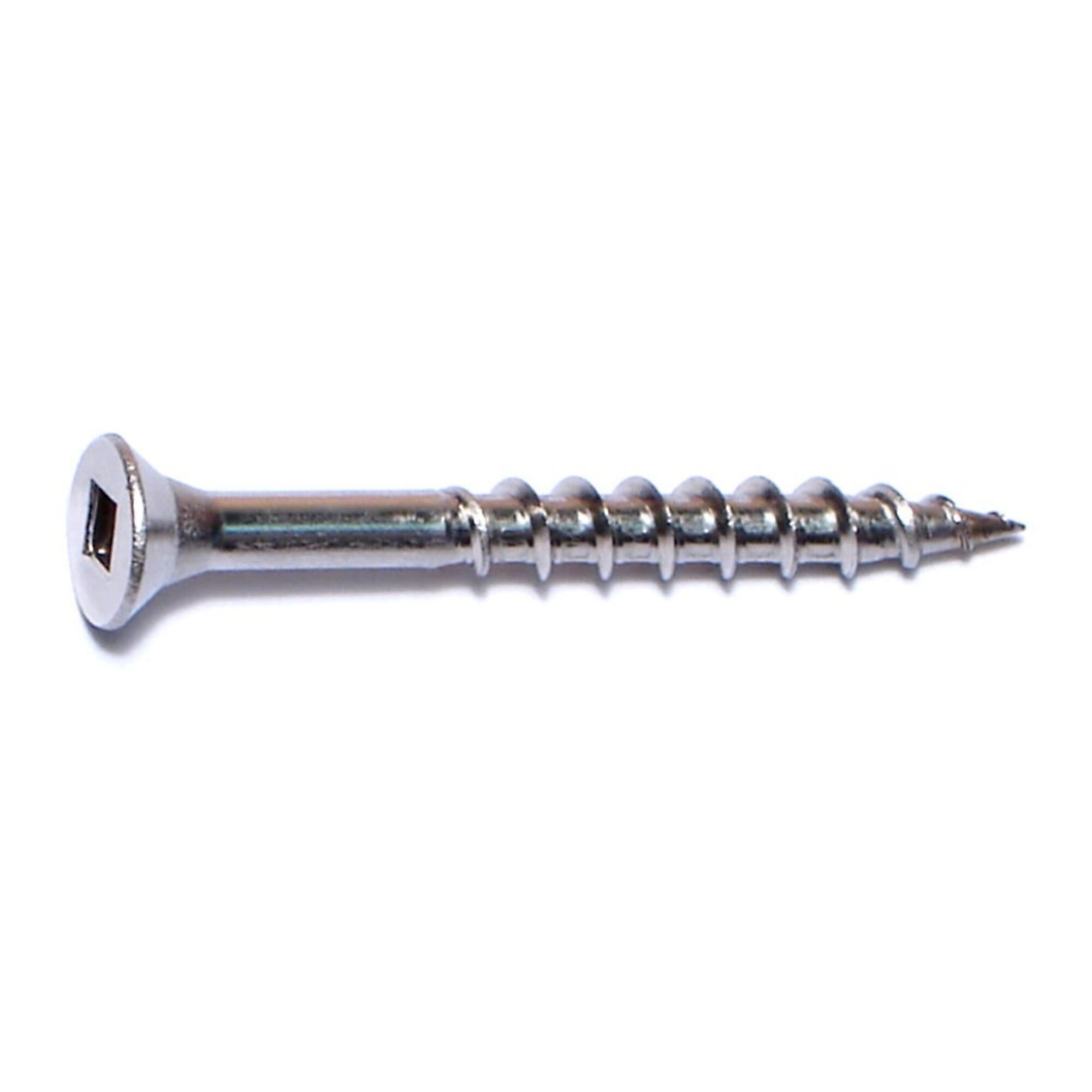 Midwest Fastener BuildRight Stainless Steel Deck Screws - 8 x 1-5/8in., Square Drive, Bugle Head, 823 Pcs, Model# 08560