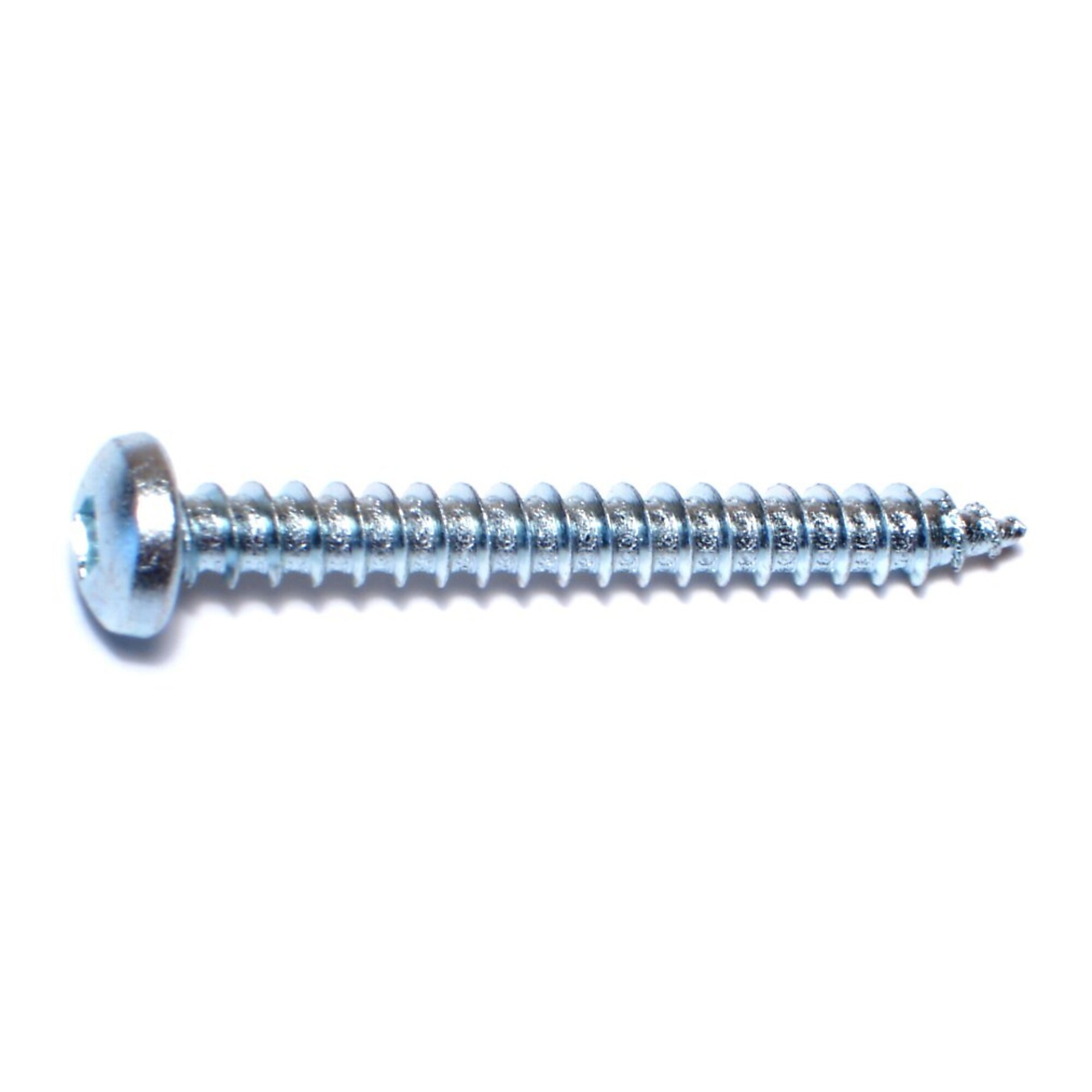Midwest Fastener Zinc Plated Steel Square Drive Pan Head Sheet Metal Screws - #12 x 2in., 100 Pcs, Model# 08737