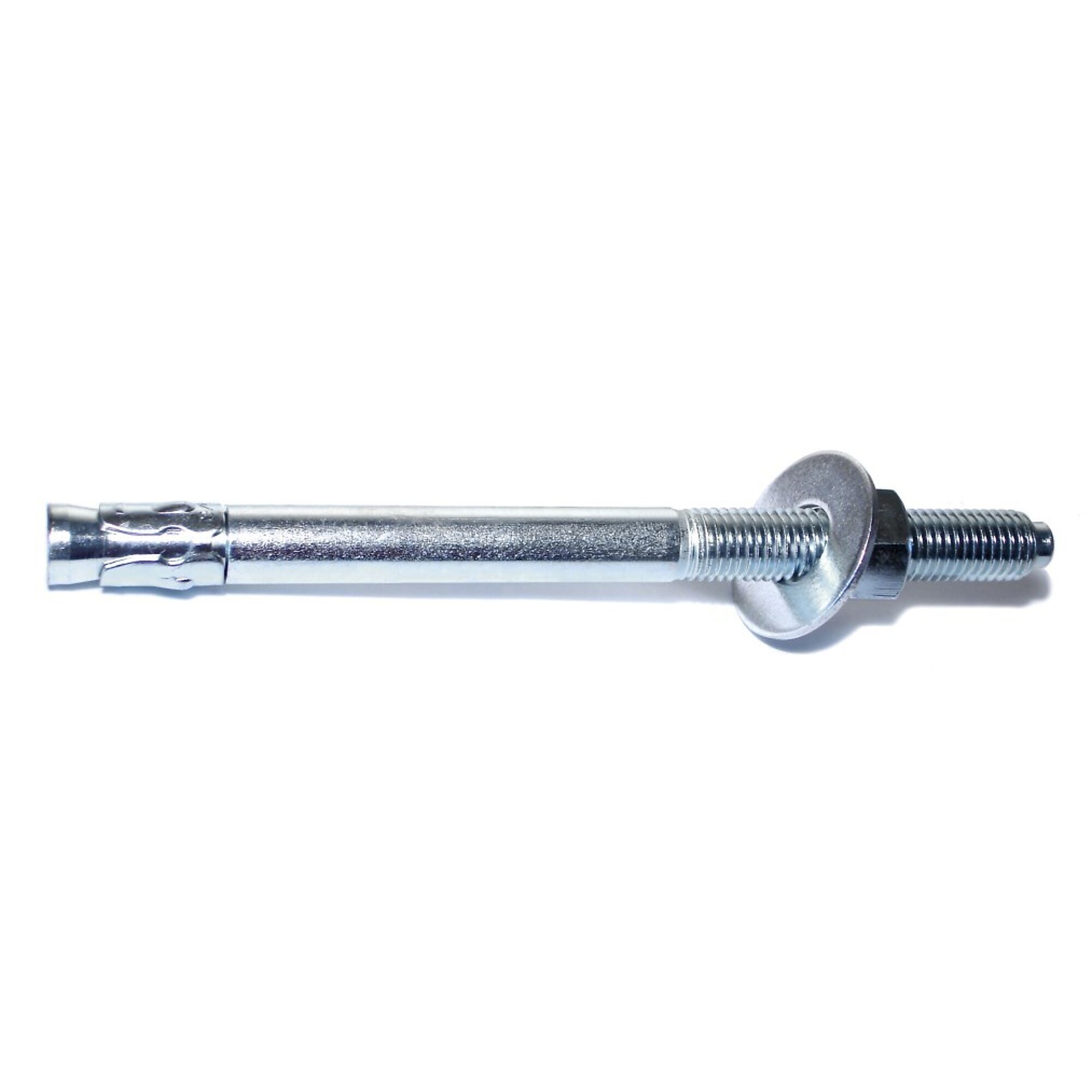 Midwest Fastener Concrete Wedge Anchors - 3/4in. x 10, Zinc Plated, Grade 2 Steel, 10 Pcs, Model# 07473