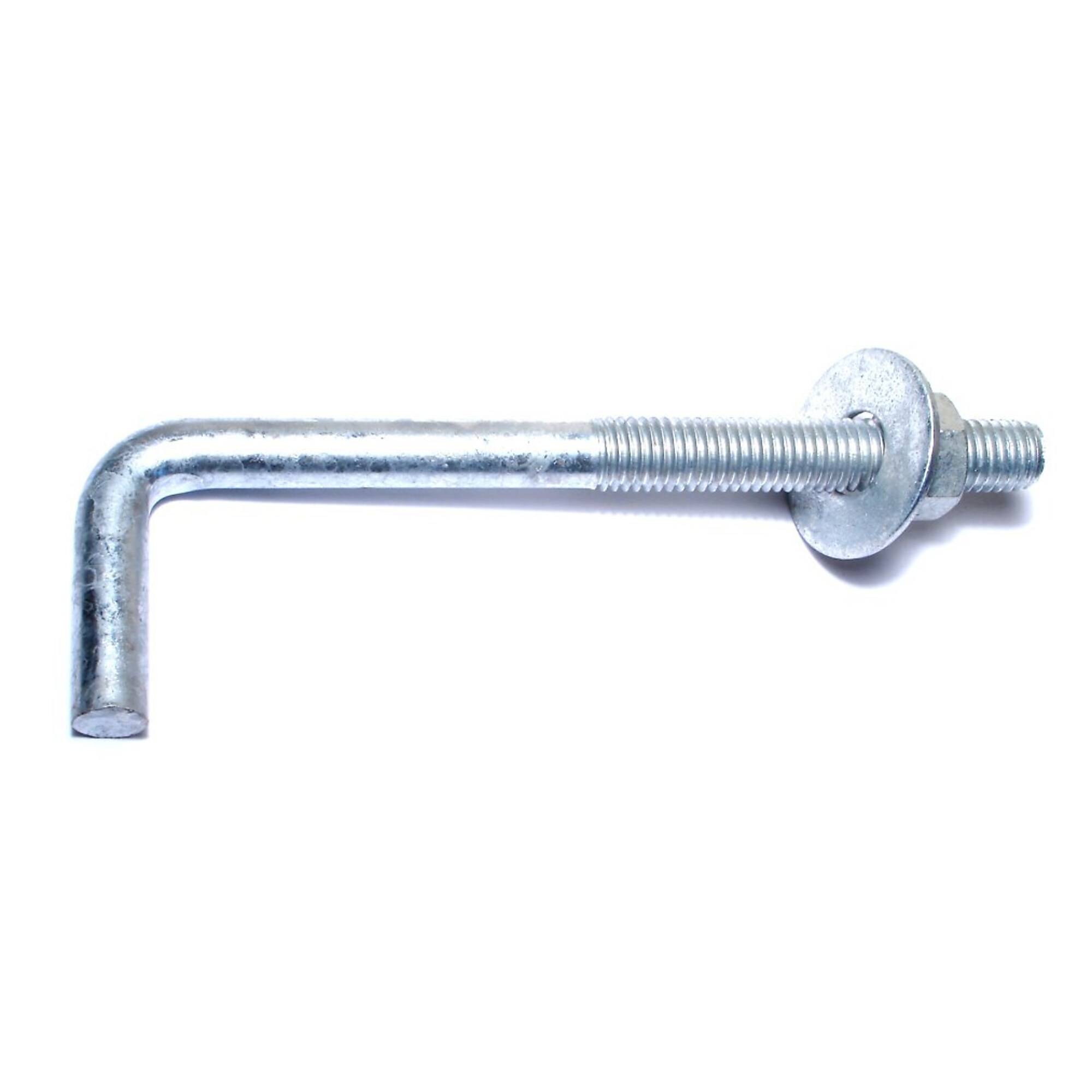 Midwest Fastener Hot-Dip Galvanized Anchor Bolts - 5/8in.-11 x 8in., 10 Pcs, Model# 09410