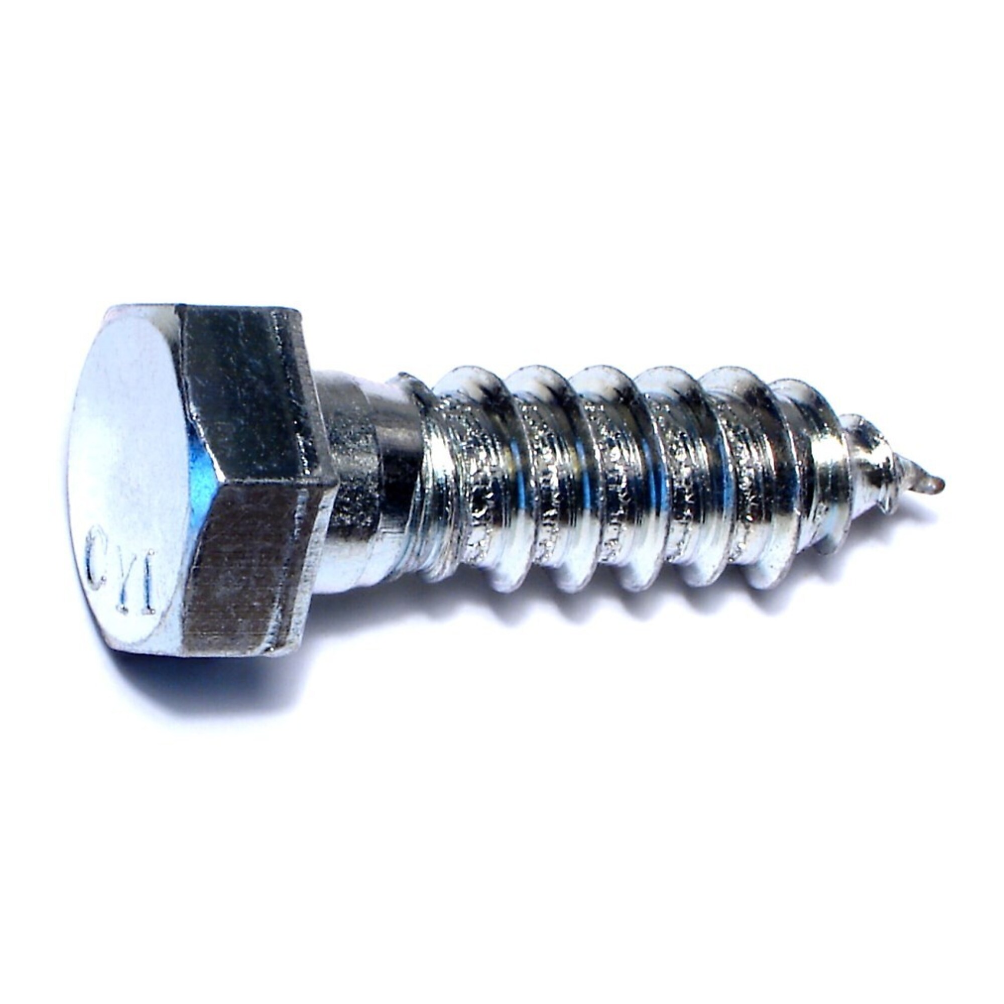 Midwest Fastener Hex Lag Screws - 5/8in. x 2in., Zinc Plated, Grade 2 Steel, 25 Pcs, Model# 01345