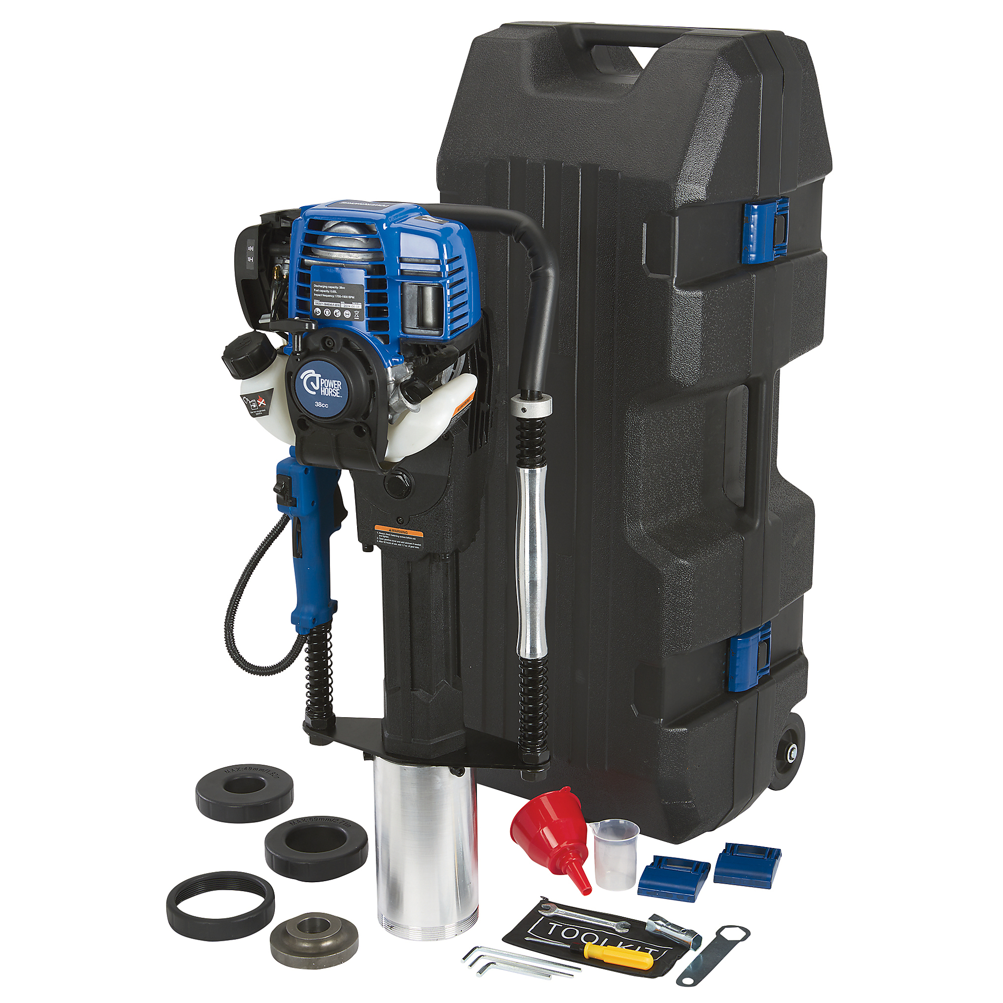 Powerhorse 47-Lb. Driving Head, 1.2 HP Engine Post Driver, Model# JH-95