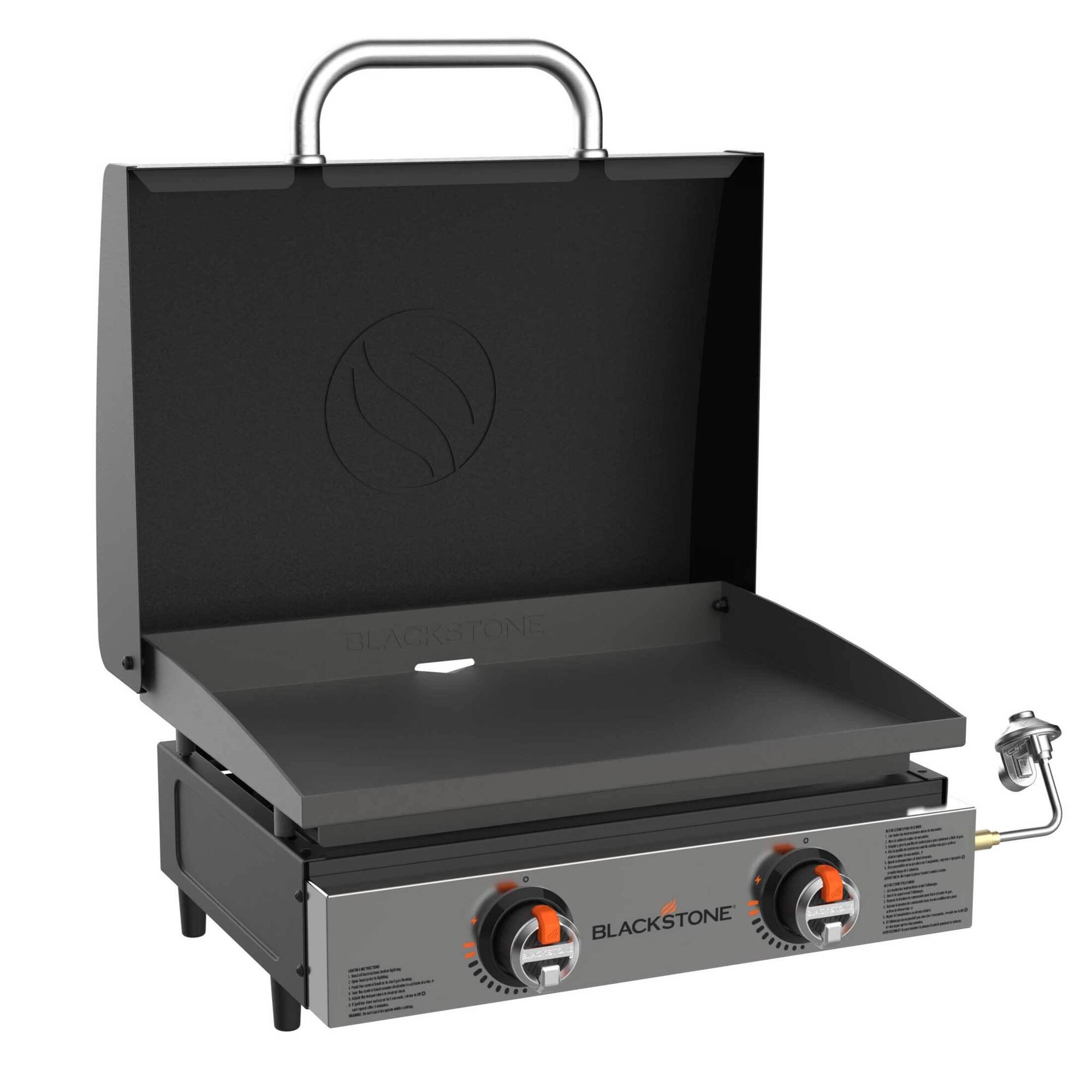 Blackstone 22'' Outdoor 2-Burner Griddle Grill w/Cover & Tools 