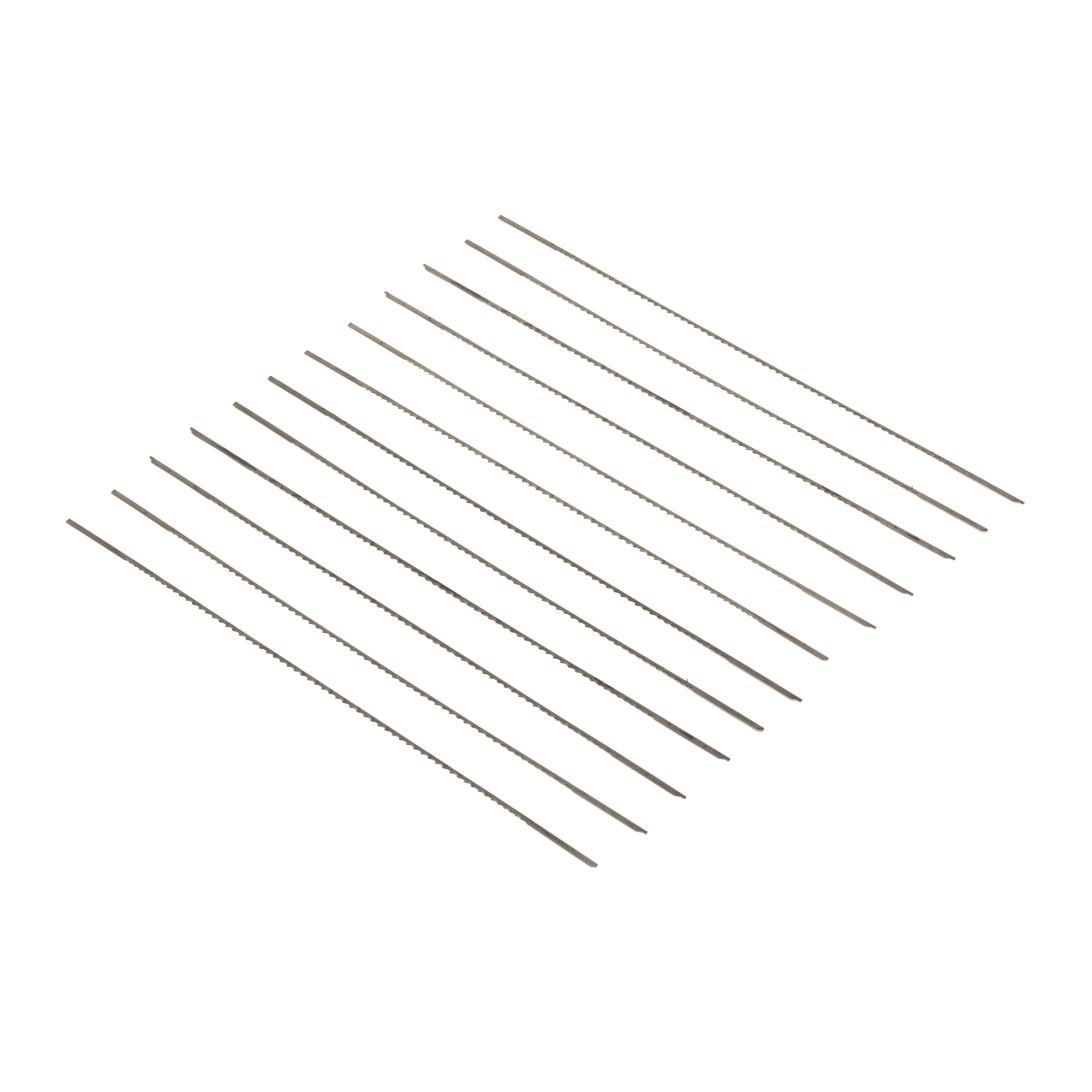 WEN Pinless Scroll Saw Blades - 5in., 12.5 TPI, Skip-Tooth Design, 12 Pack, Model# BLK512
