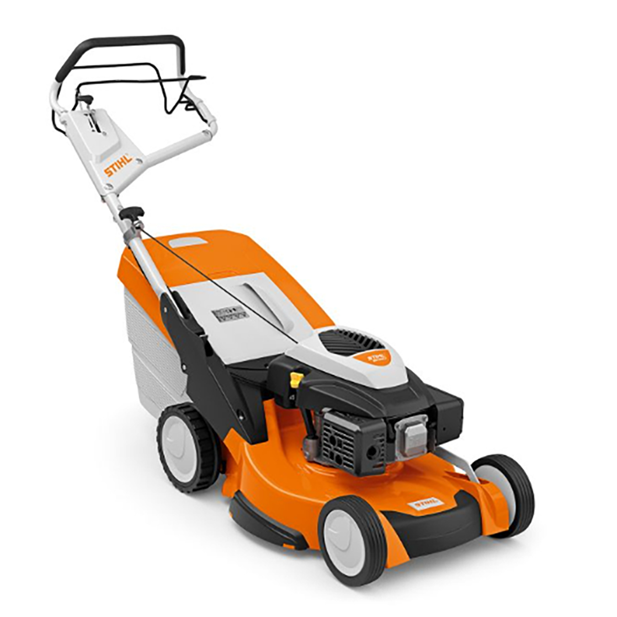 Stihl, Gas Self-Propelled Lawn Mower, Cutting Width 21 in, Engine  Displacement 173 cc, Power Source Gas, Model# RM 655 V