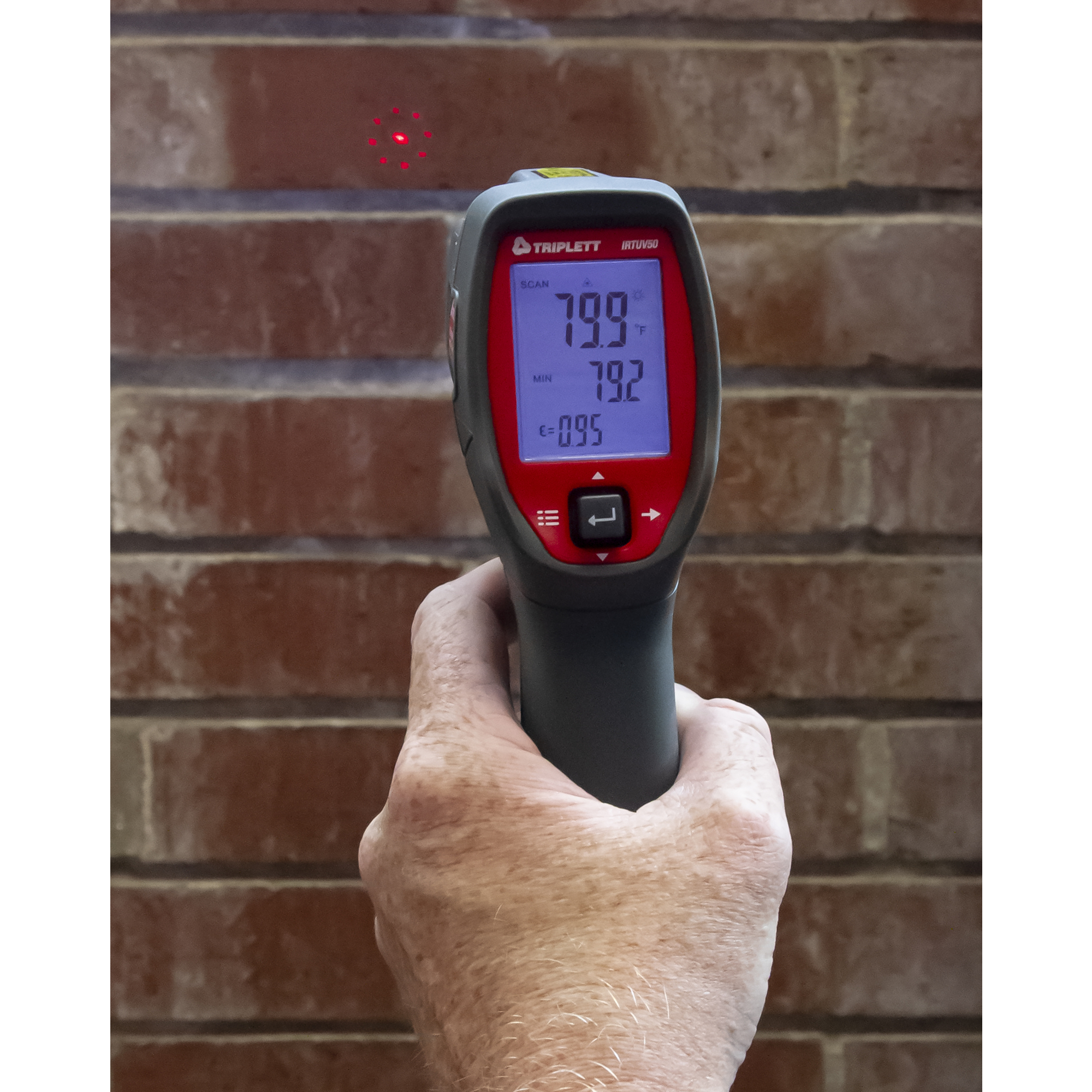 TRIPLETT:Triplett IR Thermometer with UV Leak Detection IRTUV50